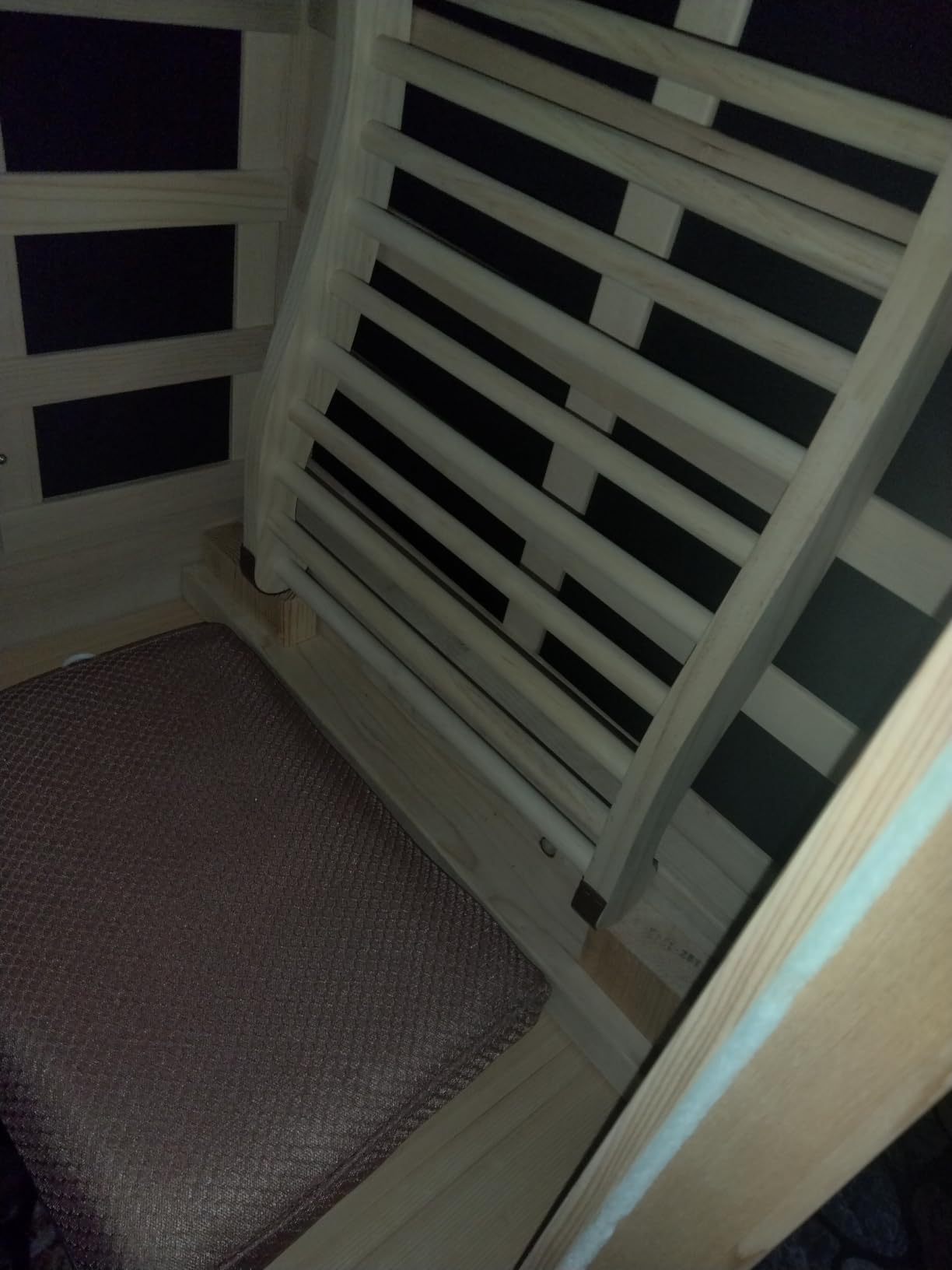 OUTEXER Outdoor Traditional Sauna 4-5 Person 240V 4.5KW 6'x6' Steam Saunas | Wet Finnish Carbonized Spruce Wood Sauna with Heater, Sauna Stone, Water Bucket, Ladle, LED Lights customer photo 2