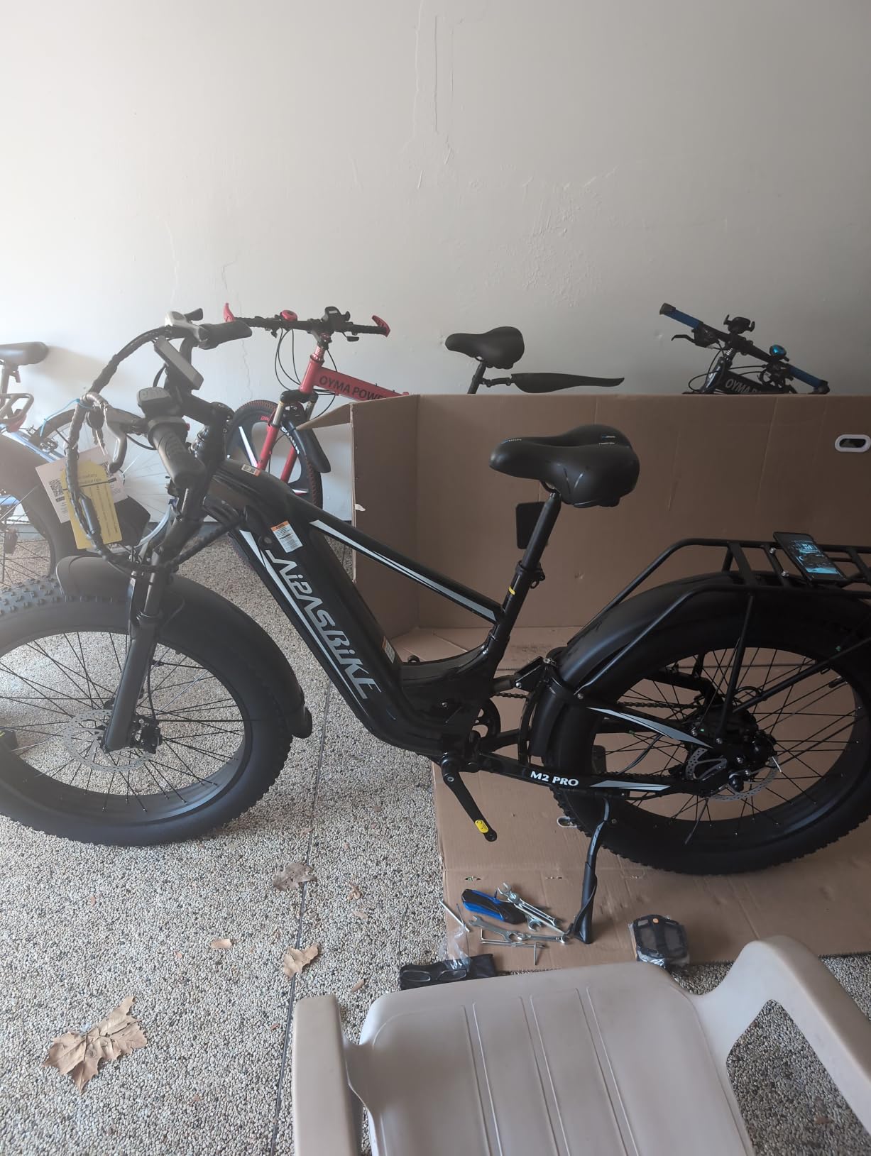 Aipas M1 Pro & M2 Pro Electric Bike for Adults, 1800W Peak, Dual Suspension, 26
