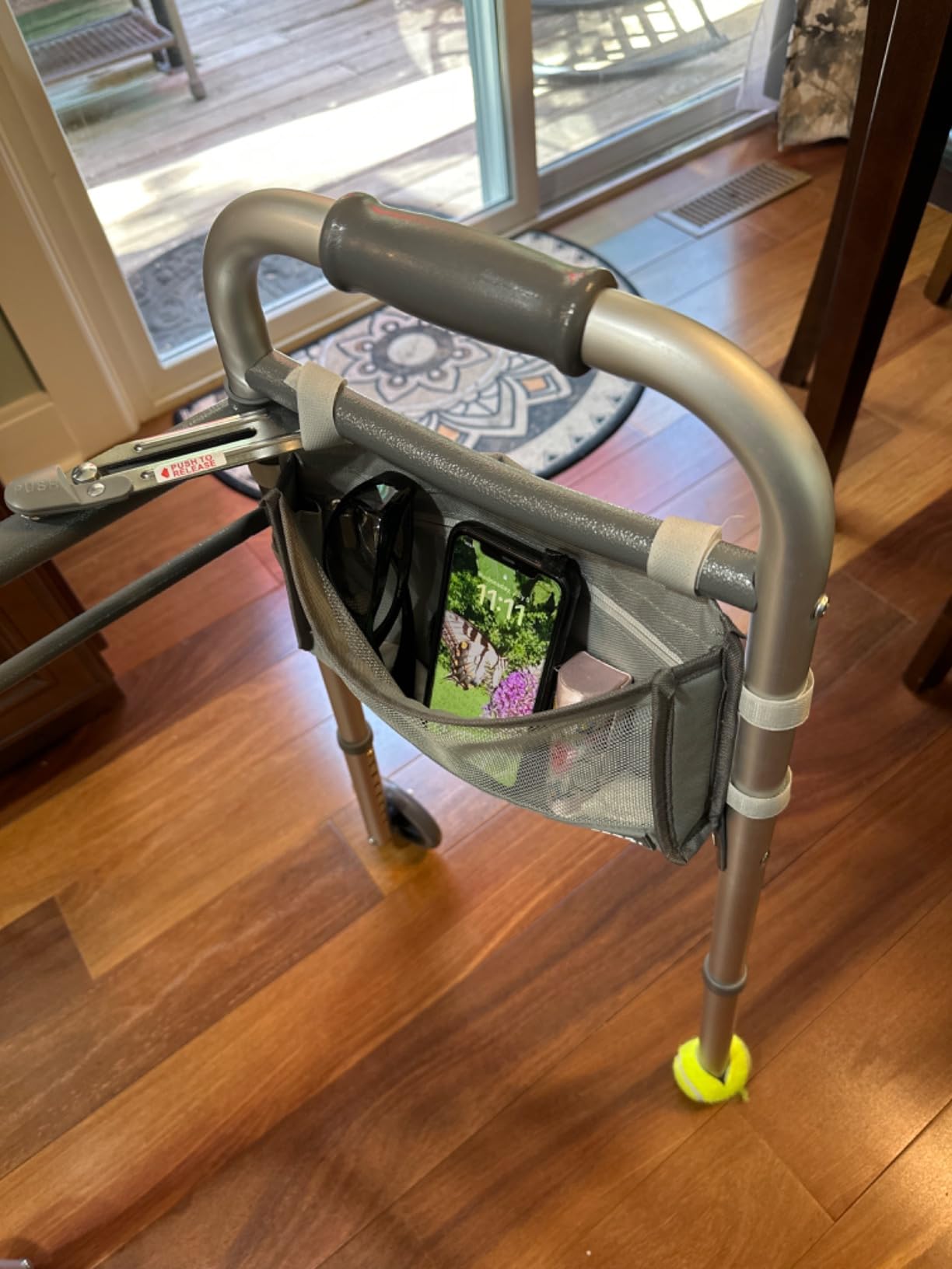 Lunderg Bed Assist Rail for Seniors with Non-Slip Grab Bar | Easy to Install Bed Rails for Elderly Adults Safety & Post-Surgery - Helps Reduce Falls & Support Independence customer photo 1
