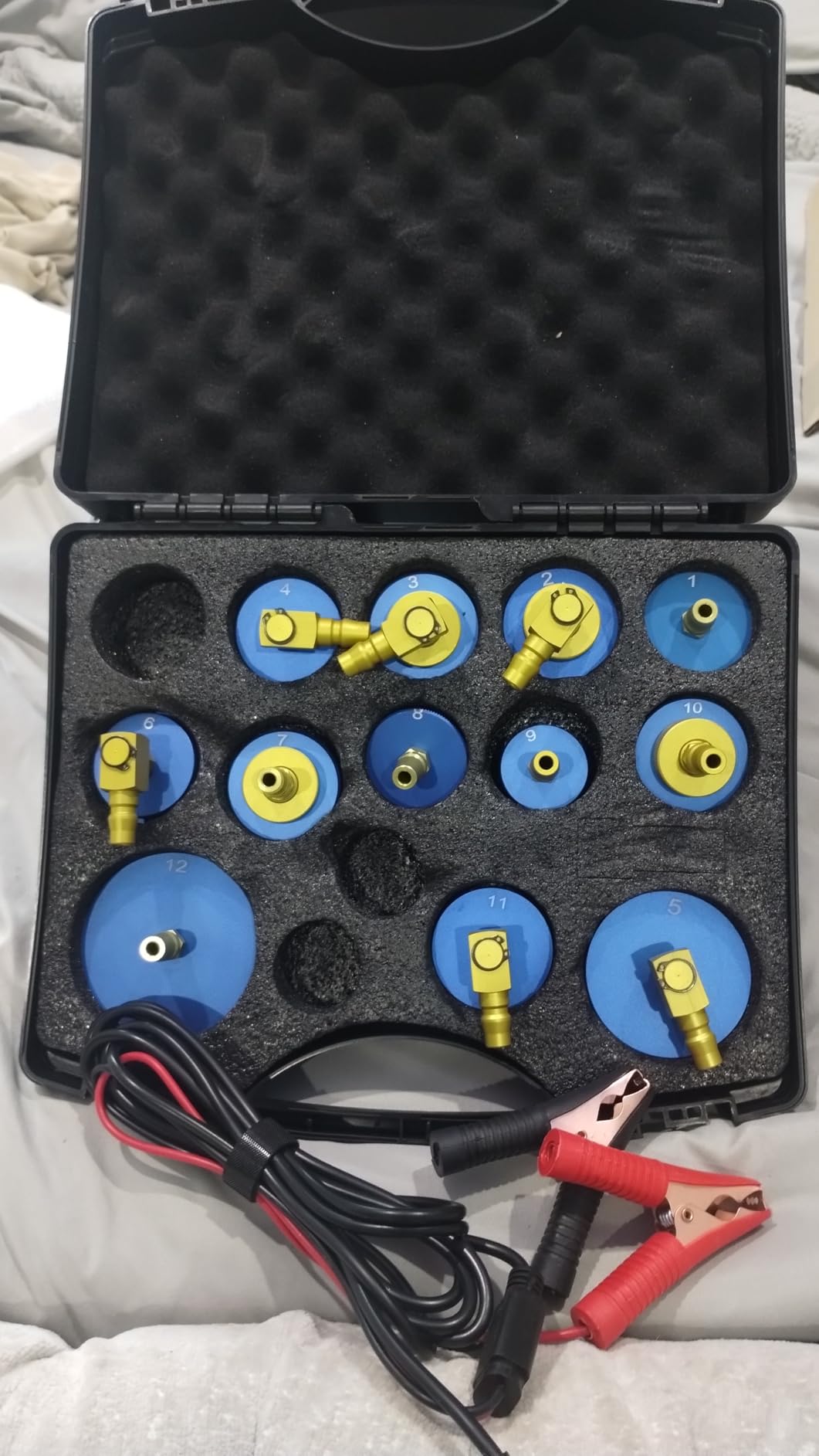 ANCEL BR2000 Elite Brake Fluid Service System, Pressure Pulse Bleeder Kit customer photo 1
