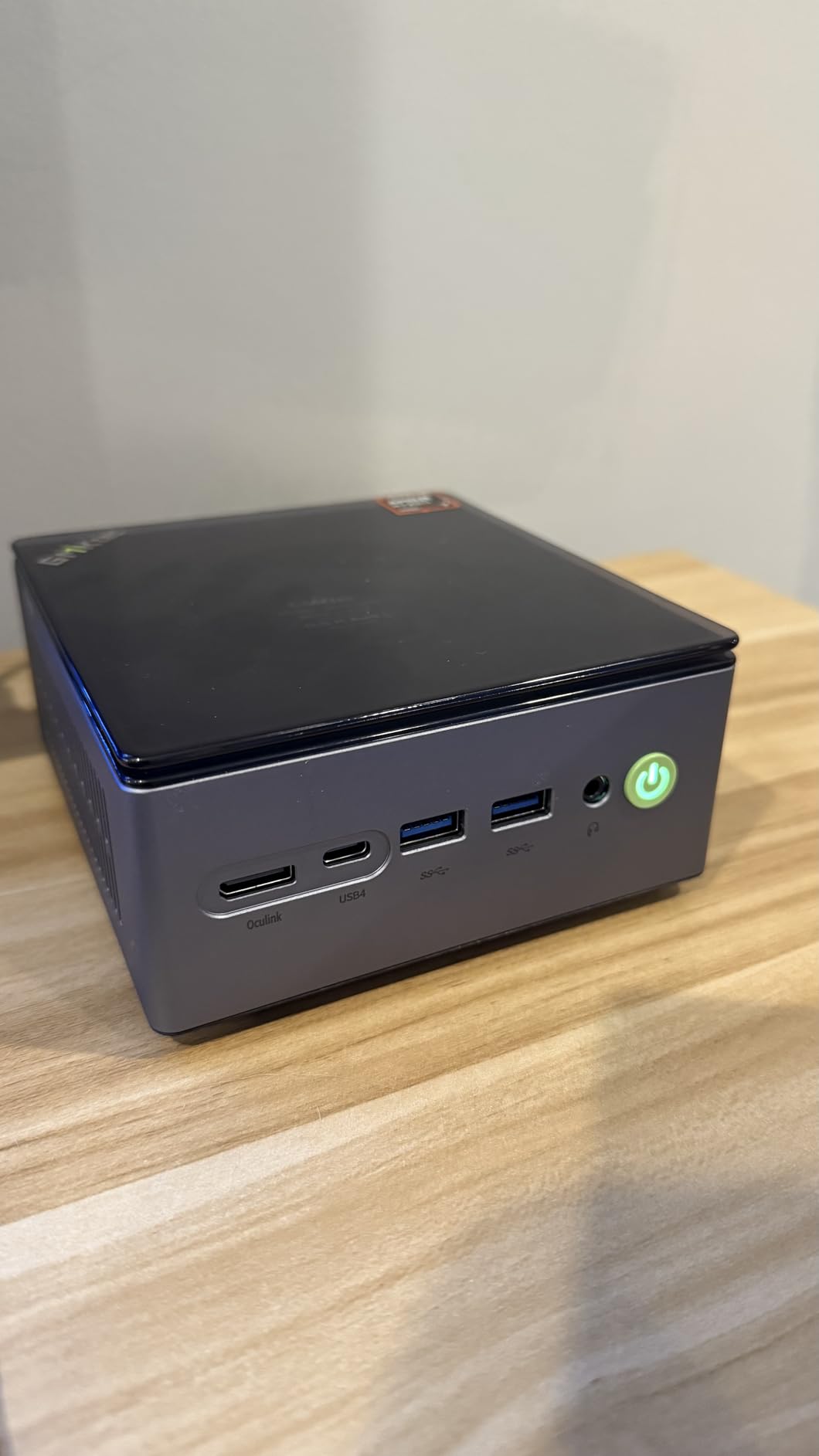 GMKtec K12 Gaming Mini PC AMD Ryzen 7 H 255 (Max 4.9GHz) 32GB DDR5 1TB SSD | Radeon 780M Mini Computer With OCuLink, USB4, Quad 4K Outputs, HDMI 2.1, DP 1.4, Dual 2.5GbE, WiFi 6E, BT 5.2 For Gaming customer photo 1