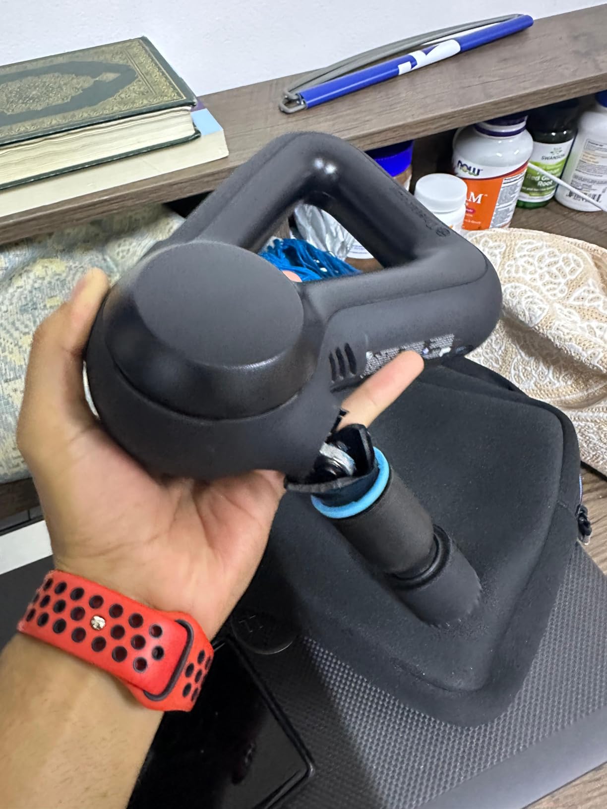 TheraGun Prime (6th Generation) Massage Gun by Therabody - Deep Tissue, Powerful Massage in a Rugged, Durable Design for Reliable Recovery & Pain Relief customer photo 1