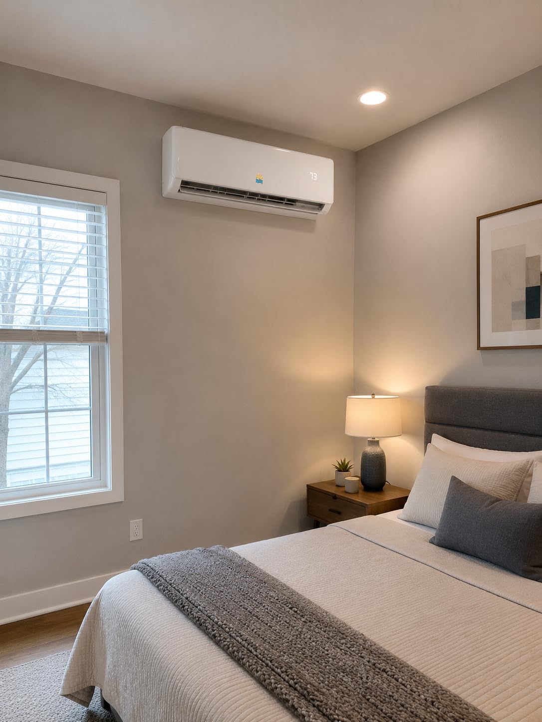 Rellytech Mini Split AC/Heating System - 12000 BTU Mini Split AC Inverter Heating and Cooling, 19 SEER2 115V/110V Energy Efficient Ductless Air Conditioner Up to 750sq.ft, Pre-charged System customer photo 1