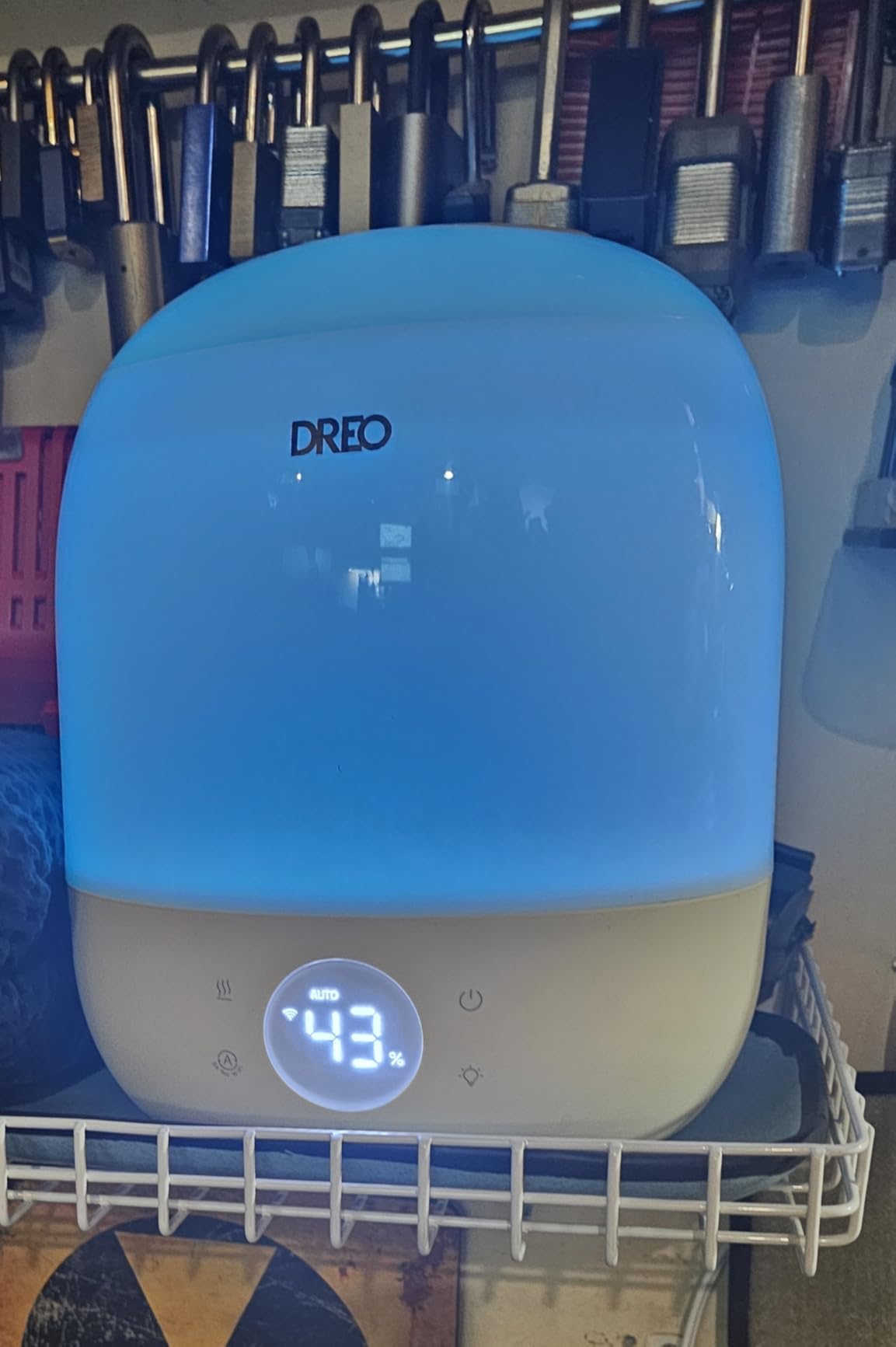 DREO Smart Humidifiers for Bedroom Baby, 30H & 28dB for Nursery | Top Fill Cool Mist Humidifiers, 1500+RGB Lights & Sleep Trainer, Air Humidifier for Plants, Touch/APP/Voice Control, HM409S customer photo 2