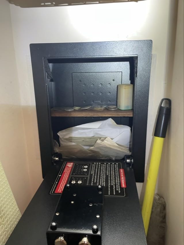 KornerBatl Small Hidden In Wall Safe Between 16