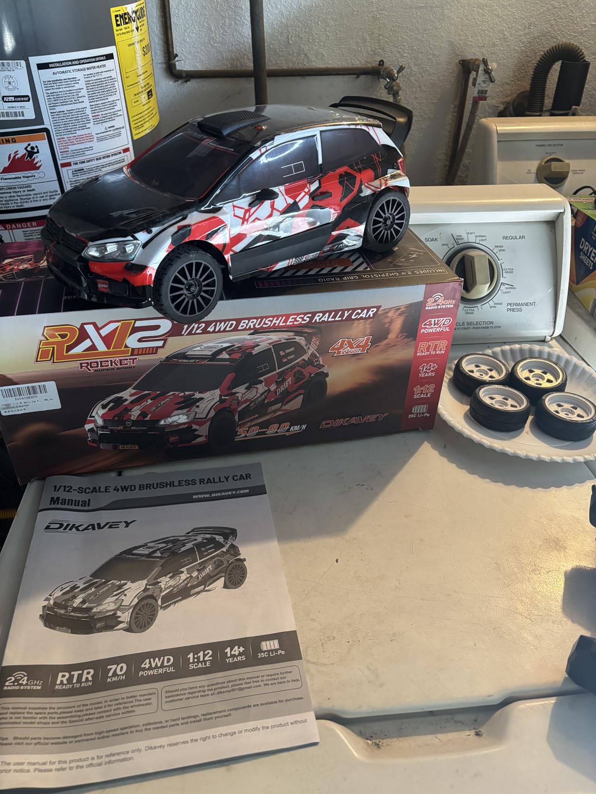 1:12 RC Rally Car Fast Max 50 MPH, Drift Adults RC Car | with Gyro 4X4, Brushless Fast RC Cars with 3S 2200 mAh Battery, Off-Road Remote Control Cars 4WD customer photo 1