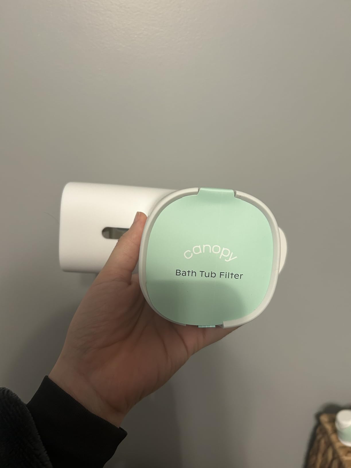 Canopy Baby Bath Tub Filter - Gentle Water Filtration for Delicate Skin customer photo 1