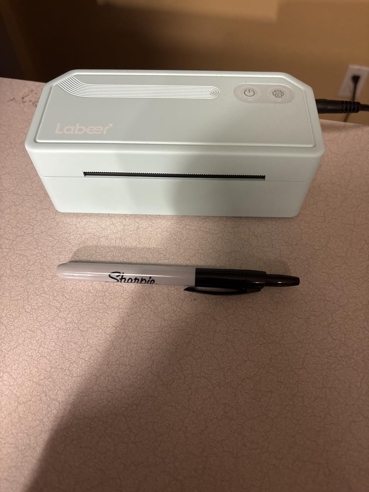 Labeer Bluetooth Thermal Shipping Label Printer, Wireless 4x6 Printer Black | For Small Business, Home, Office, Online Sellers, Warehouse & Shipping, Compatible with iPhone, Android, Windows & Mac customer photo 1