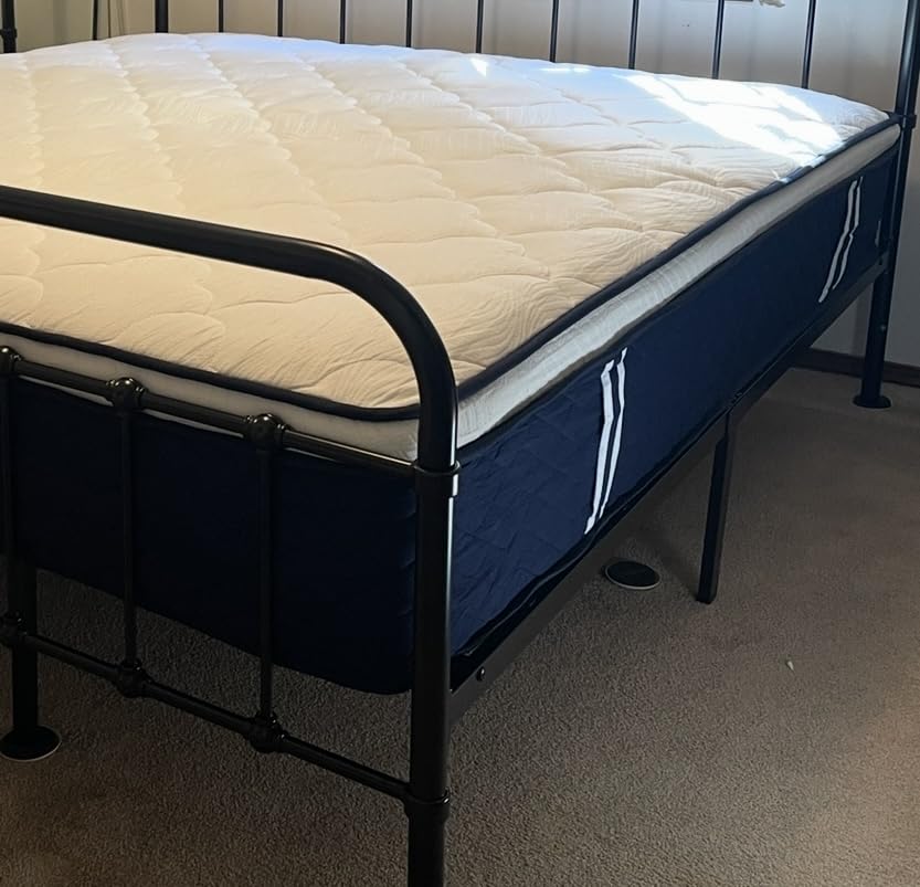 Medium Firm King Mattress 14 Inch - Hotel Collection Hybrid Mattress with 5-Zone Support, Luxury Sleep Comfort, Extra Back & Hip Support, Fiberglass-Free, CertiPUR-US Certified, 365-Night Trial customer photo 1