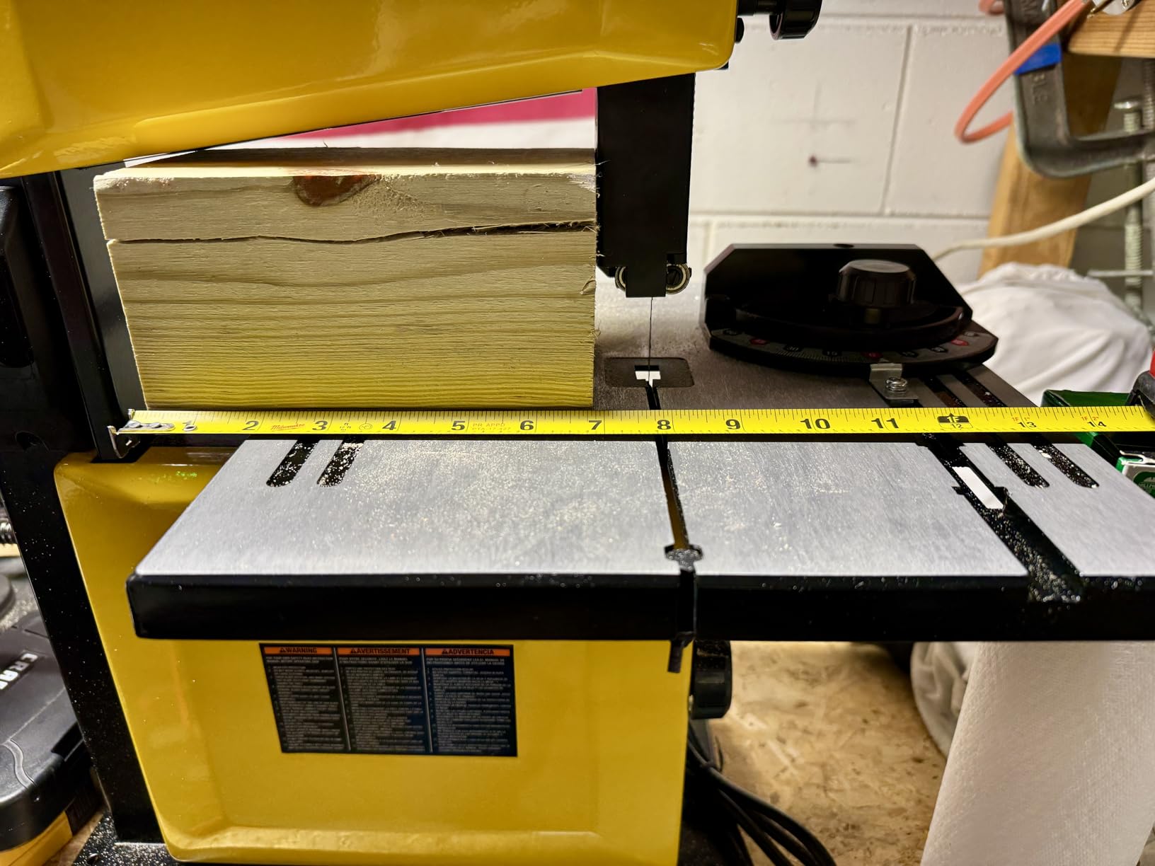 WOODSKIL 10-Inch Benchtop Bandsaw with Stand, 3.4A Dual-Speed Band Saw customer photo 2