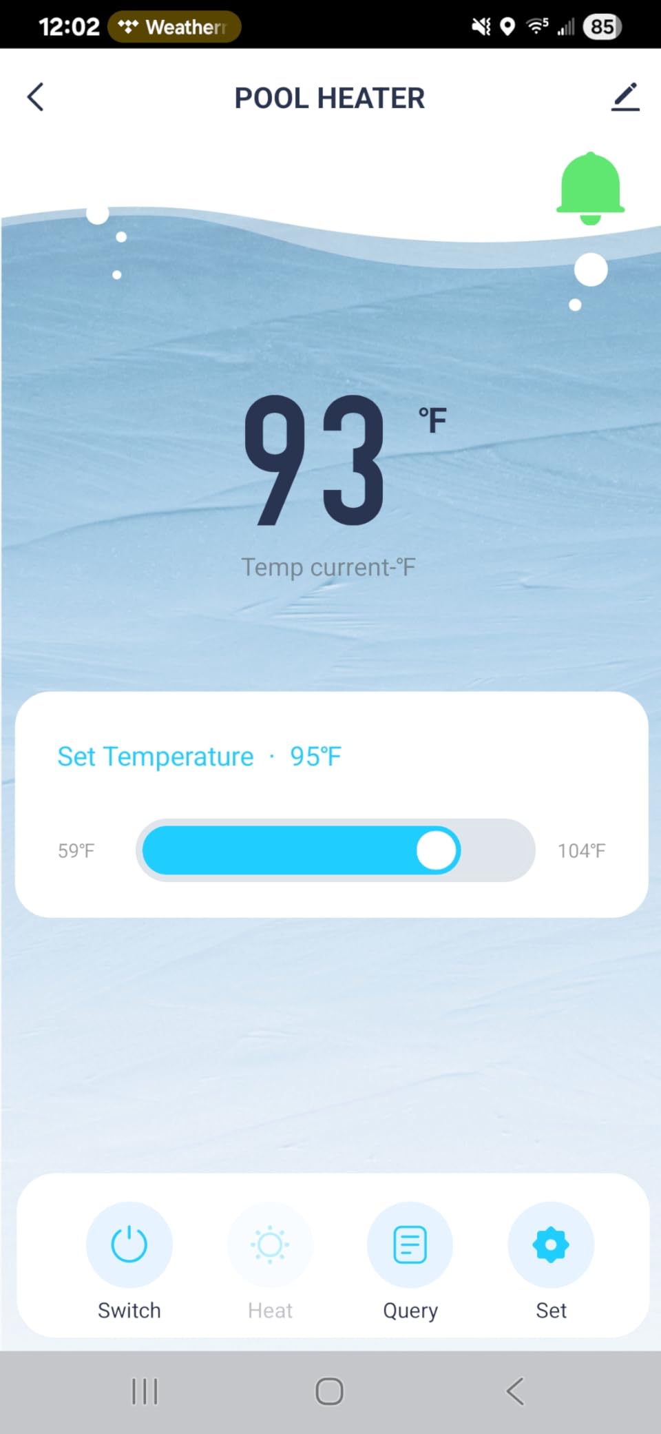 58000 BTU Inverter Air-Source Swimming Pool Heat Pump 17000 Gallon Electric Pool Heater for Above and Inground Pool Energy Save 45% WiFi App Control 220V/60Hz customer photo 1