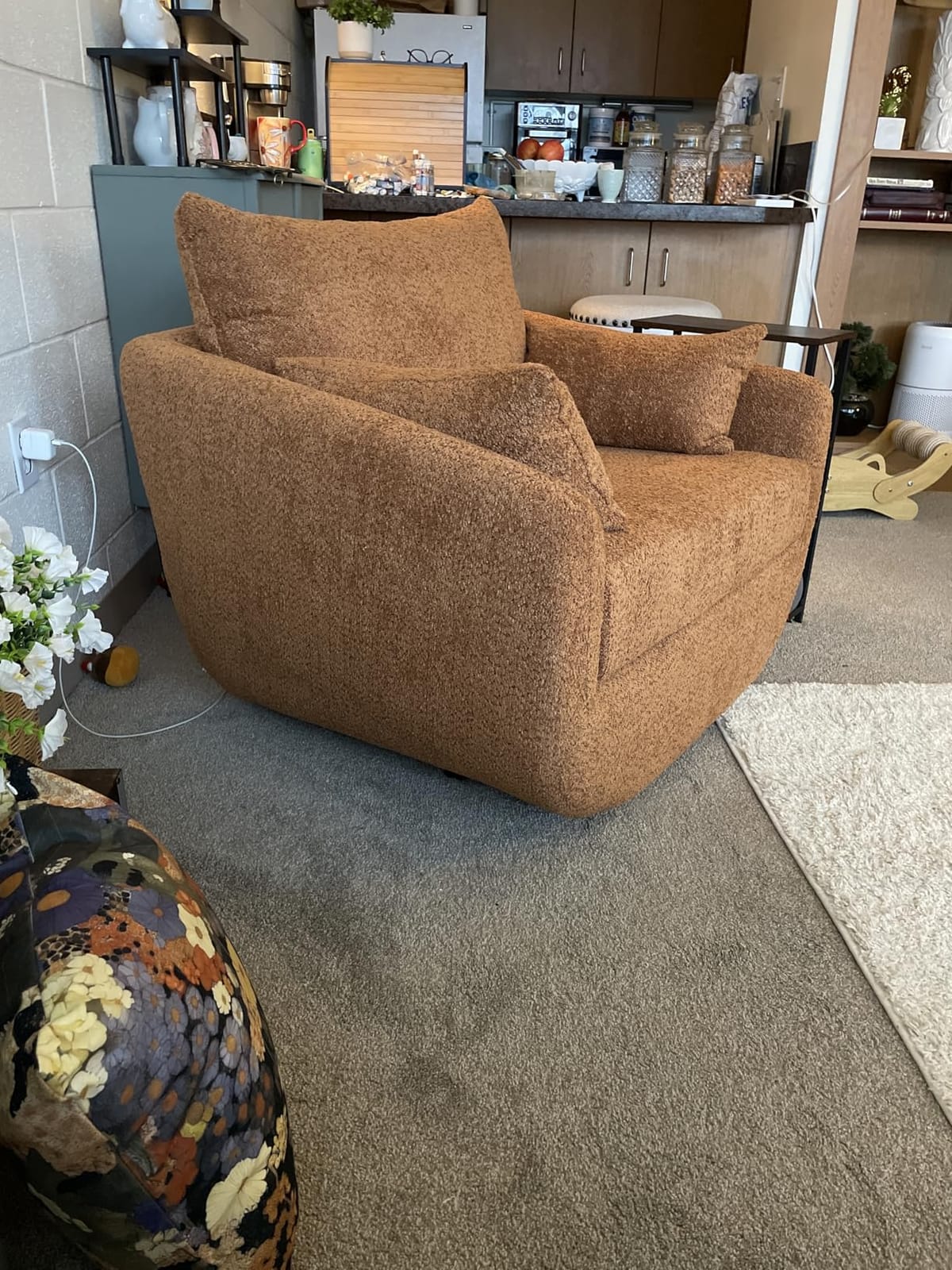 360° Swivel Accent Armchair, 39.3