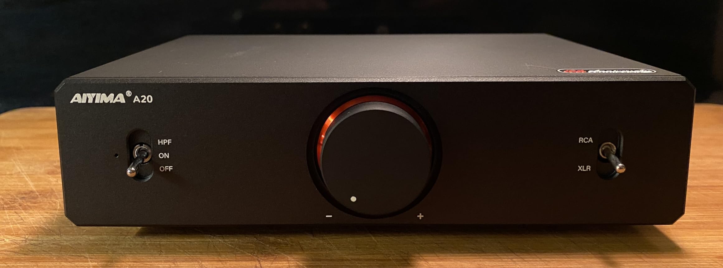 AIYIMA A20 TPA3255 Fully Balanced Stereo Amplifier with XLR,HPF, 300W x 2 PFFB, 12V Trigger & Bypass, Swappable Op-Amp 2.0/2.1 Channel Class D Power Amplifier with Sub Out for T20, D20 Home Audio customer photo 2