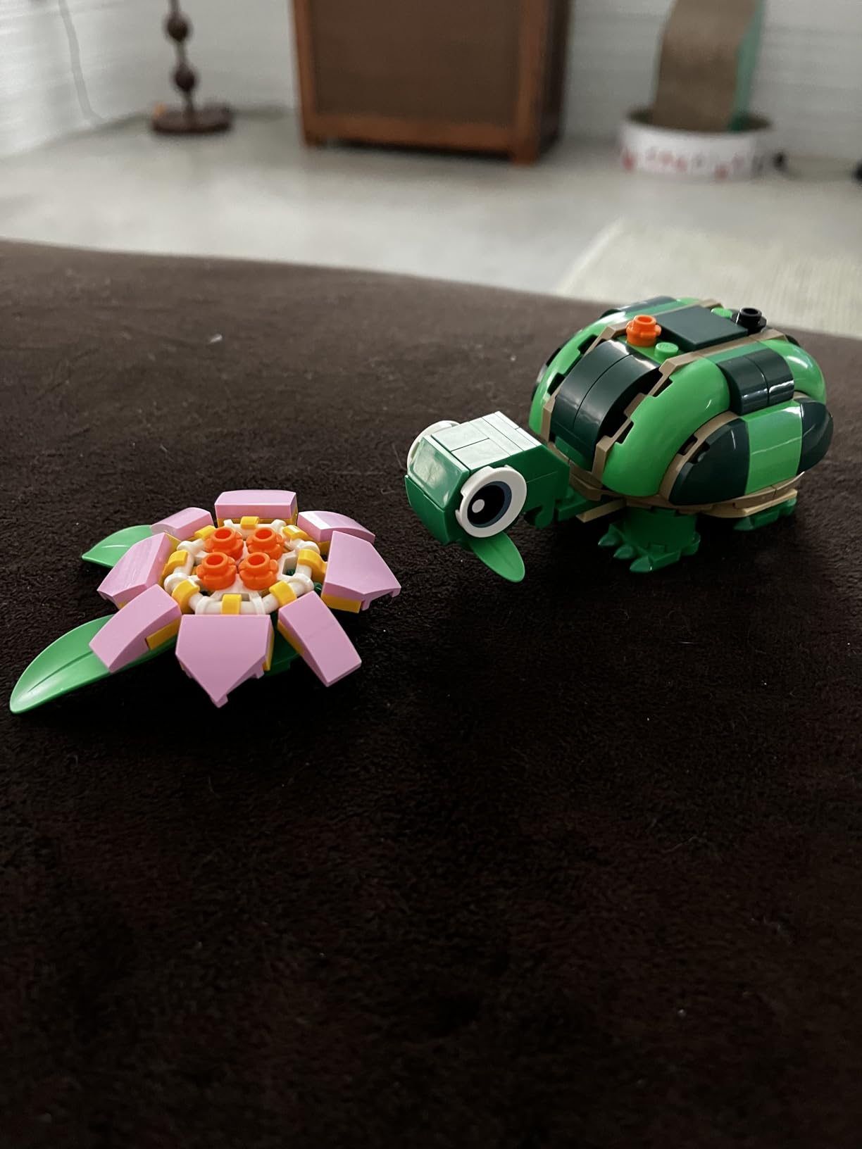 Creator 3 in 1 Turtle with a Water Lily Flower Building Toy for Girls & Boys - Kids Build a Chameleon, Frog, or Turtle Toy Figure - Gift Idea for Animal Lovers, Ages 7+ - 31377 customer photo 1