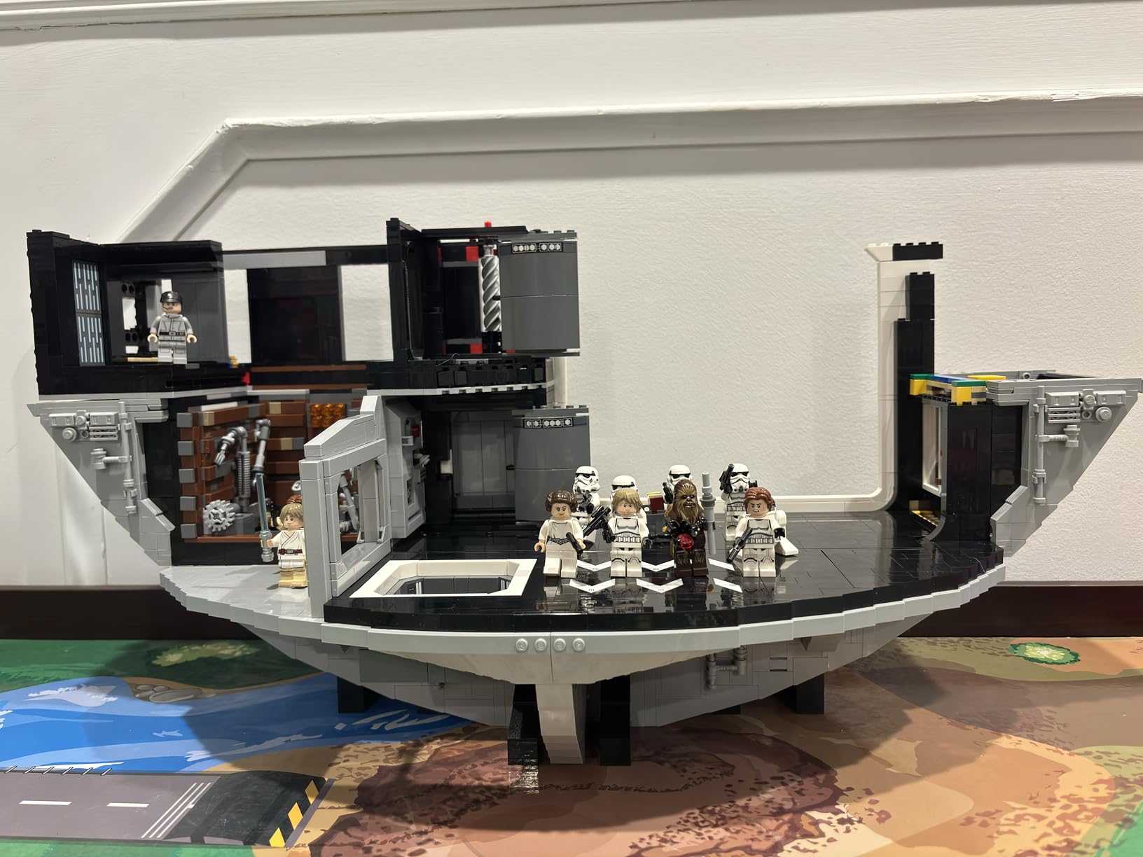 Star Wars Death Star Building Set for Adults, Ages 18+ - Collectible & Room Decor for Office, Bedroom, or Book Shelf - 75419 customer photo 1