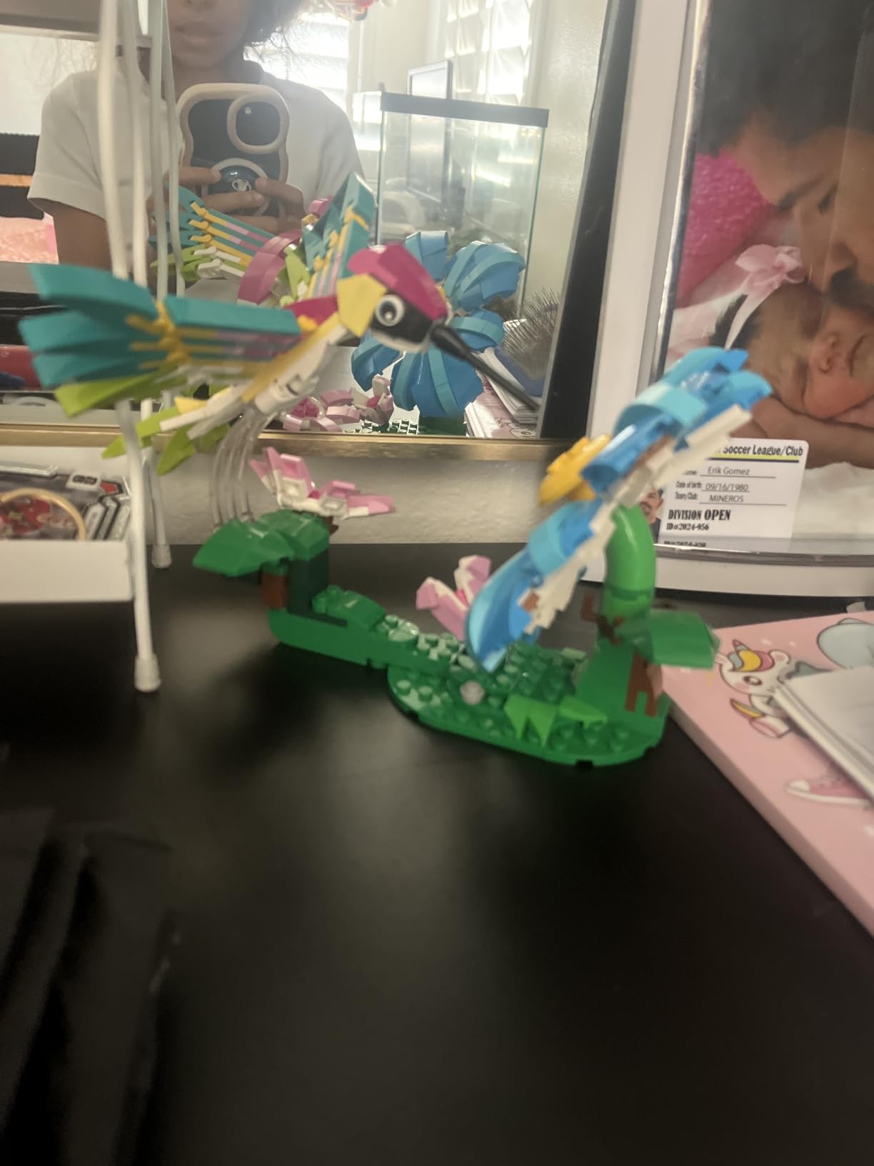 Creator 3 in1 Wild Animals: Colorful Hummingbird Building Toy for Girls, Boys, & Kids, Ages 8+ - Build a Bird, Butterfly, or Tropical Fish - Gift Idea for Birthdays - 31384 customer photo 2