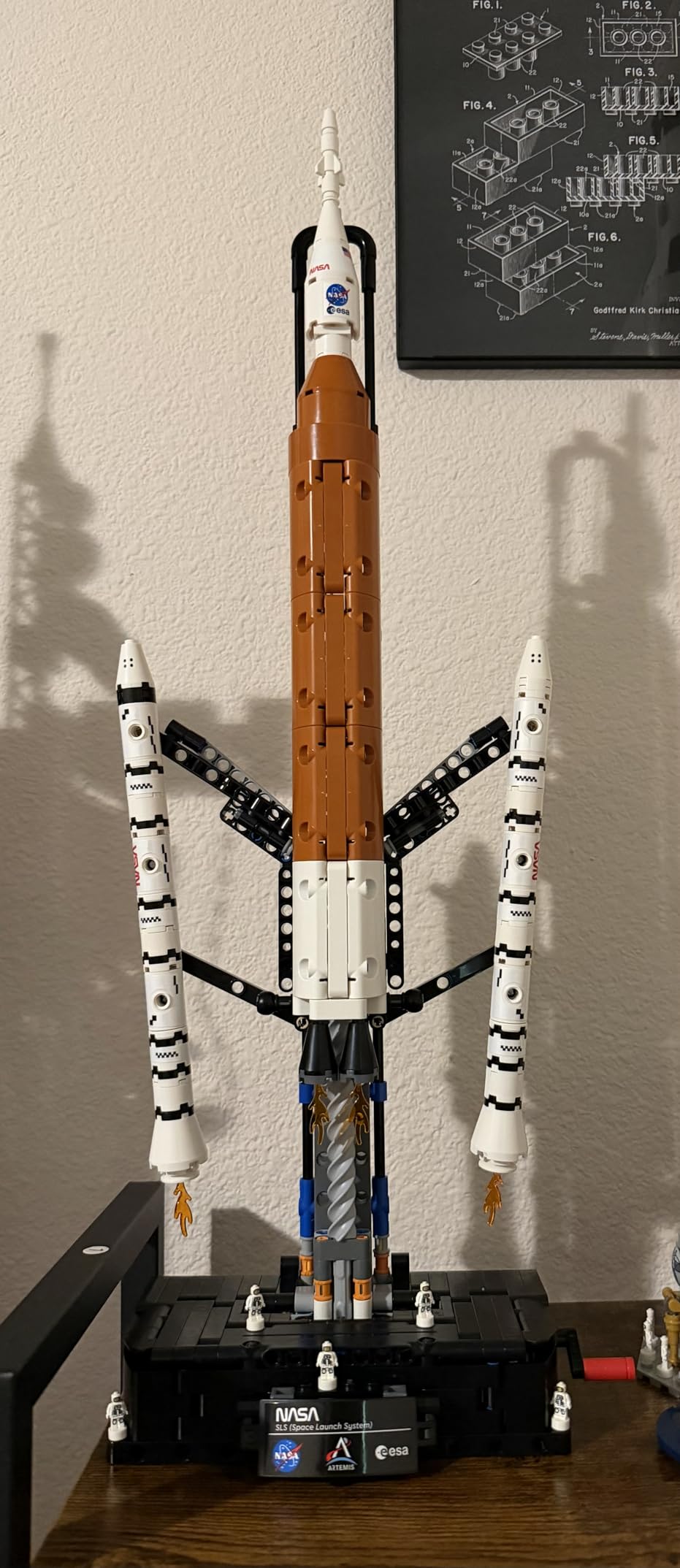LEGO Technic NASA Artemis Space Launch System Rocket Building Toy for Boys & Girls - STEM Learning & Space Toy W/3-Stage Launch Function for Kids, Ages 9+ - 42221 customer photo 1