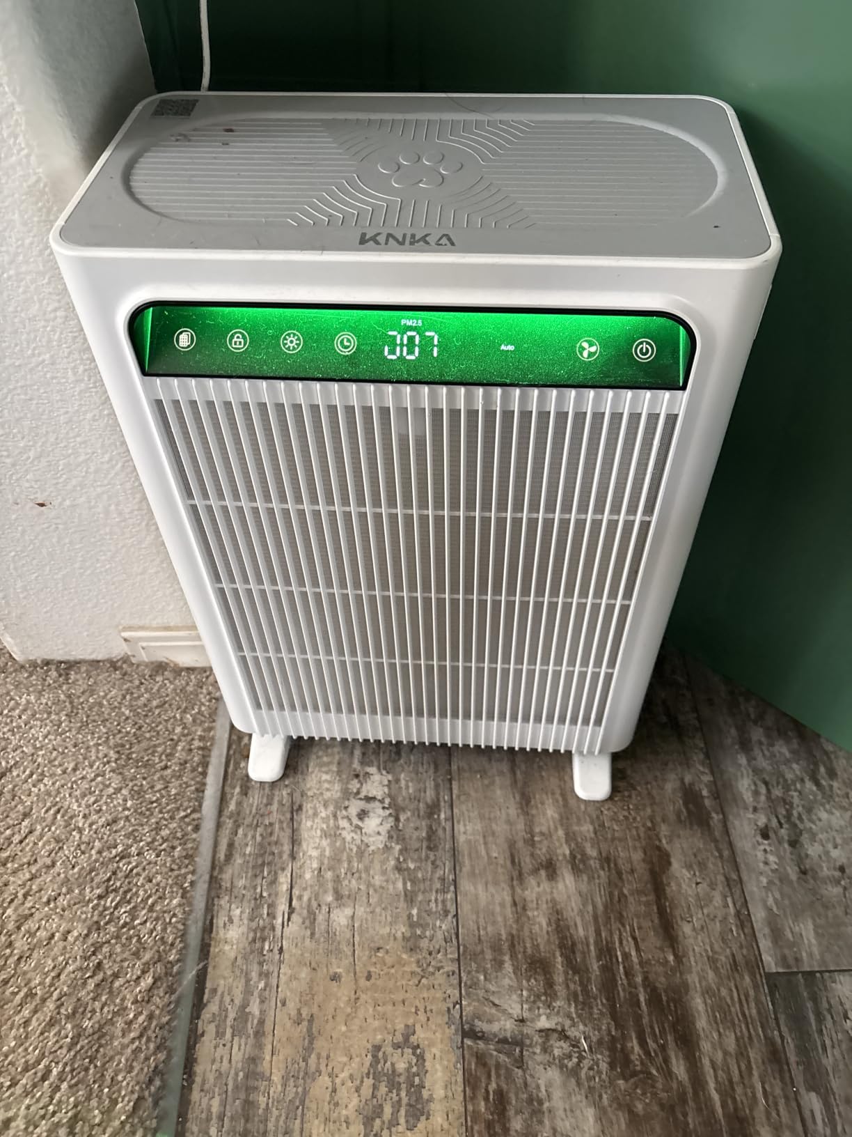 KNKA Air Purifiers for Home Bedroom Up to 1,695 Ft² in 1 Hr, APH4000, White | HEPA Sleep Mode Air Cleaner with Washable Pre-Filter, AHAM VERIFIED, AQI Display, Pet Mode for Pet Dander, Dust & Pollen customer photo 2