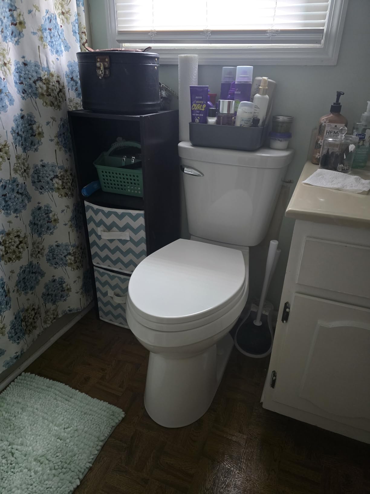 Gerber Viper Force Elongated Two-Piece Toilet, Soft-Close Seat, White | Strong flush clears the bowl every time | Seat lifts off in seconds for easy cleaning | Tool-free install kit included customer photo 1