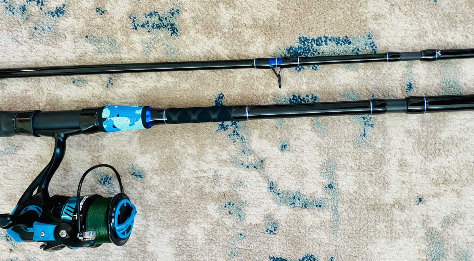 Sougayilang Surf Fishing Rod and Reel Combo, 4 Piece MH/H Saltwater Fishing Combo with 5000 Size Spinning Reel customer photo 1