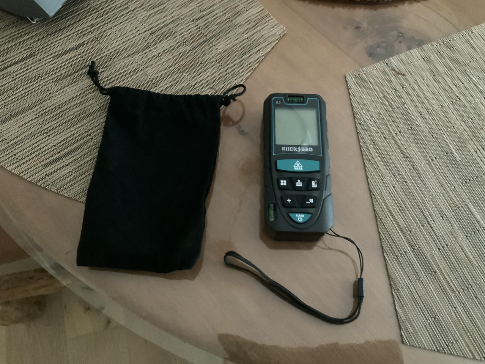 Laser Measure, RockSeed Digital Laser Distance Meter with 2 Bubble Levels, Portable M/in/Ft Unit Switching Backlit LCD and Measuring Distance/Area/Volume/Pythagorean customer photo 2