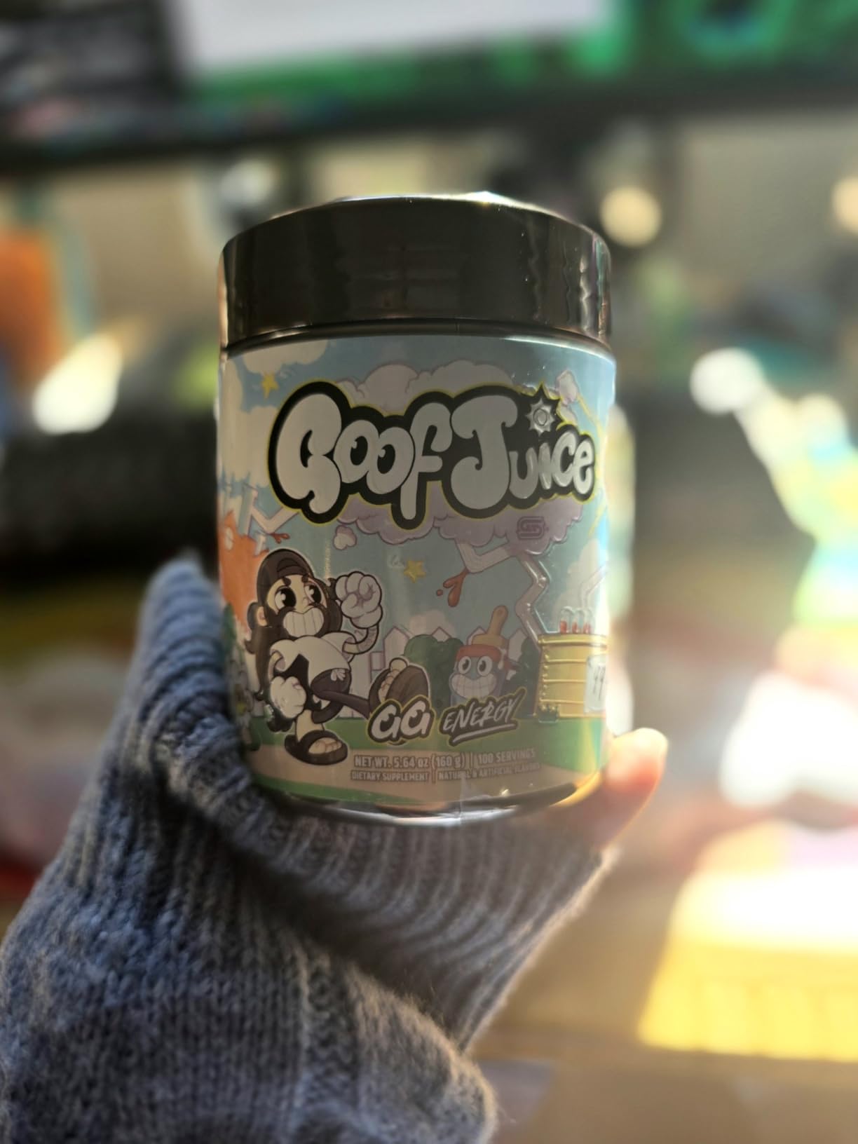 Gamer Supps GG Energy - Goof Juice by MoistCr1TiKaL (100 Servings) - Keto Friendly Gaming Energy and Nootropic Blend, Sugar Free + Caffeine + Vitamins + Immune Support, Powder Drink customer photo 2