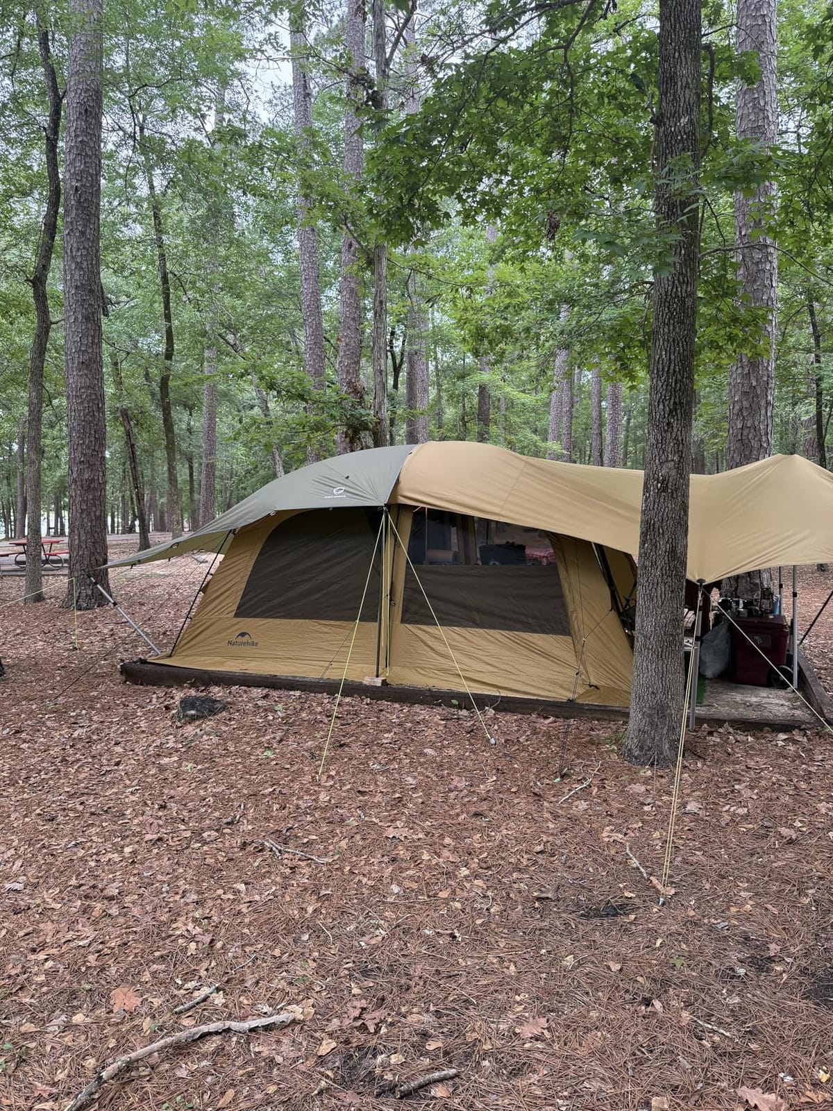 Naturehike Dune Hot Tent with Stove Jack, Double Layer 4 Season Tent, Waterproof 2-4 Person Tents for Camping customer photo 1