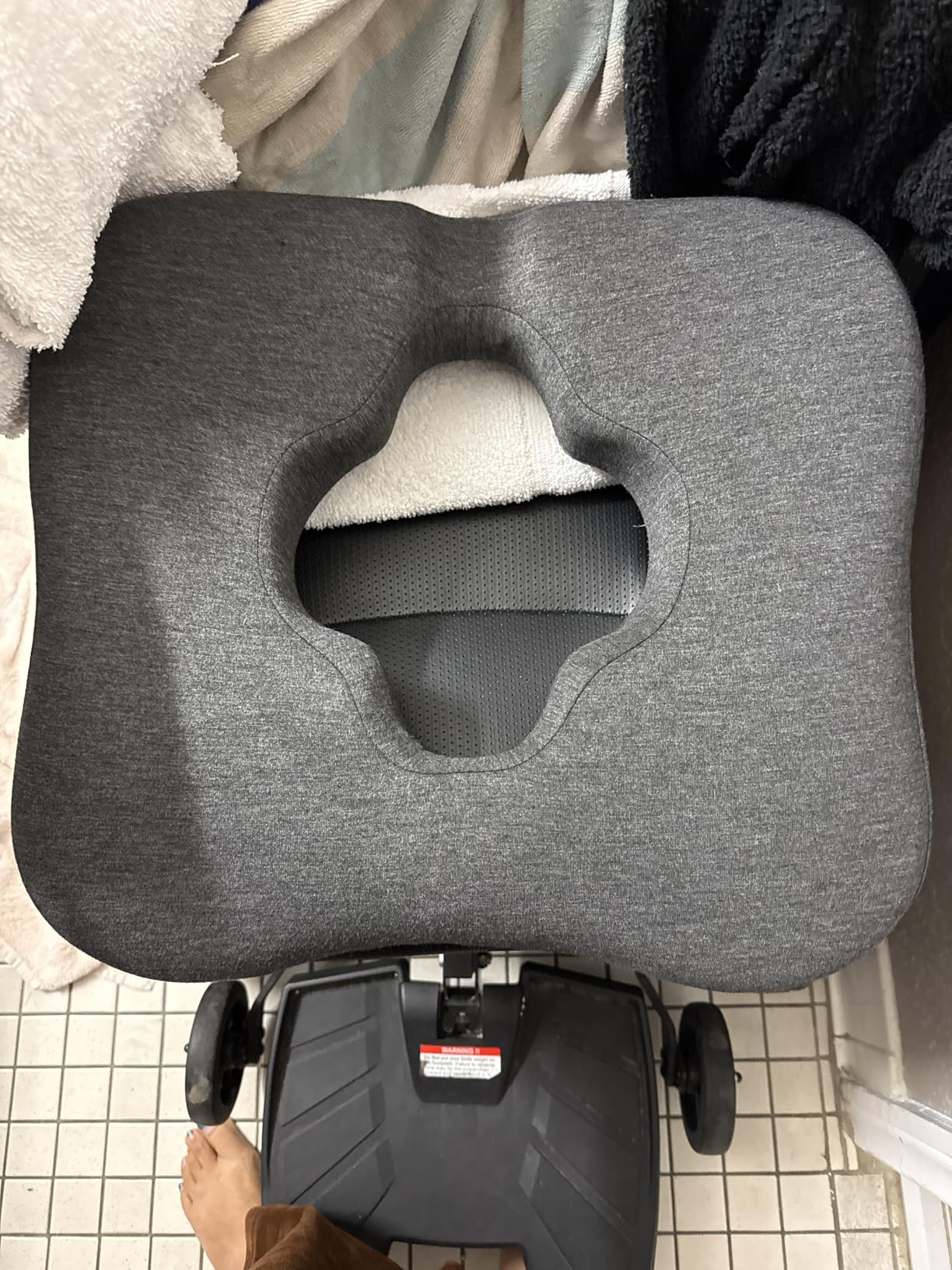 Gel Wheelchair Cushions for BedSores Prevention, Bed Sore Pad Cushion for Butt - Pain Relief for Long Sitting & Relieve Sciatica, Back, Tailbone, Pressure Sore and Ulcer Pain customer photo 1