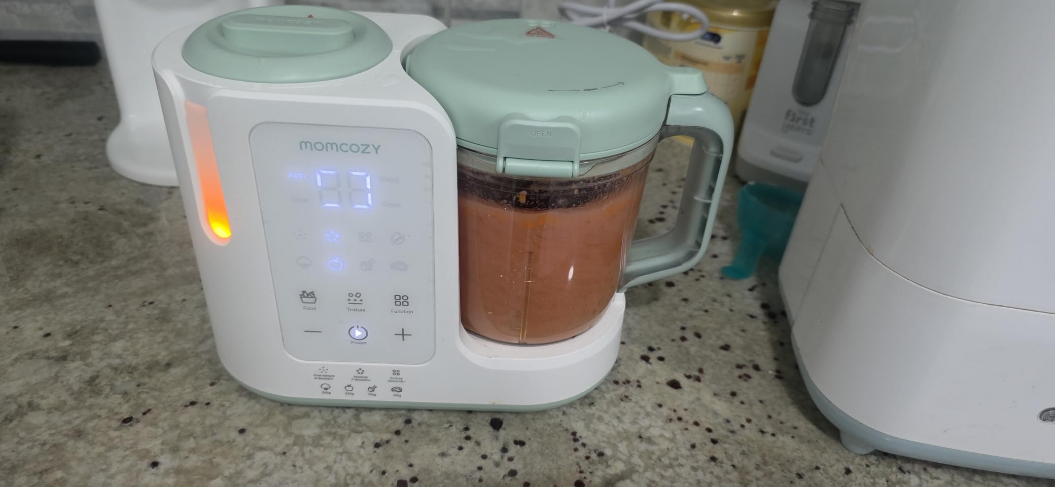 Momcozy AutoMeal Baby Food Maker - One-Step Auto Steam & Blend Food Processor, 15oz Large Cup customer photo 2