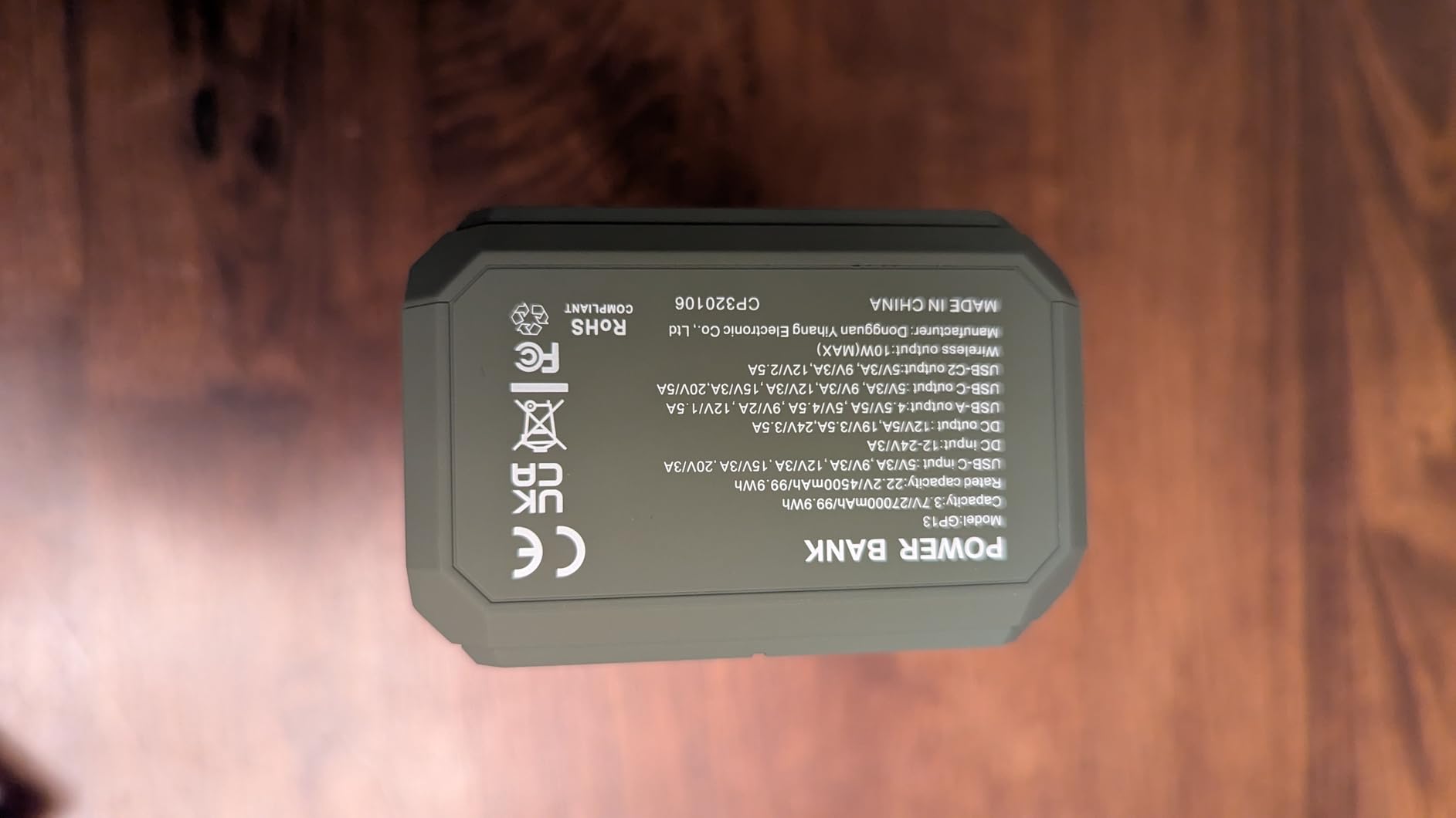 EASYLONGER ES270 CPAP Battery for Air-travel, 99.9Wh CPAP Battery for Camping, PD 100W CPAP Power Bank for ResMed AirMini, AirSense 11, AirSense10, AirCurve 10/11, Luna TravelPAP, Philips DreamStation customer photo 1