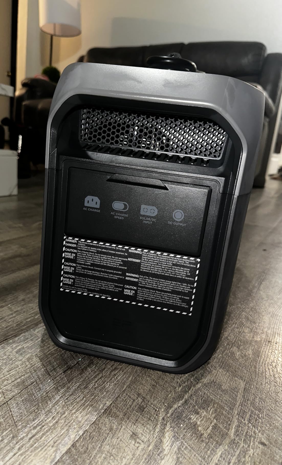 EF ECOFLOW DELTA 3 Max Portable Power Station, 2048Wh LFP Battery, 2400W | 3400W X-Boost Output, Ultra-Fast 0-80% Charging in 1.13 Hr, Home Backup & RV Camping, Solar Generator (Solar Panel Optional) customer photo 2