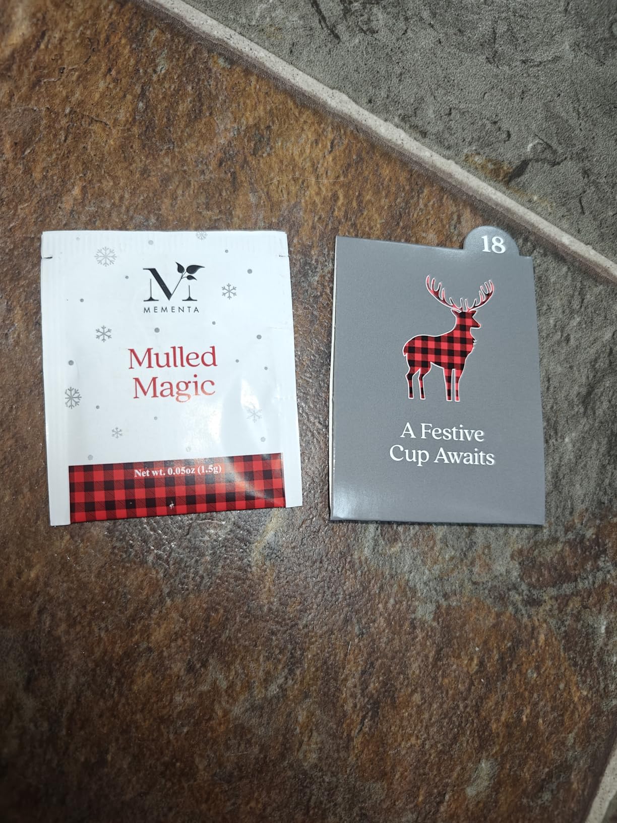 Mementa Inc - Advent Calendar Gift Box | 24 Unique Individually Wrapped Tea Bags - Holiday Gift Pack customer photo 2