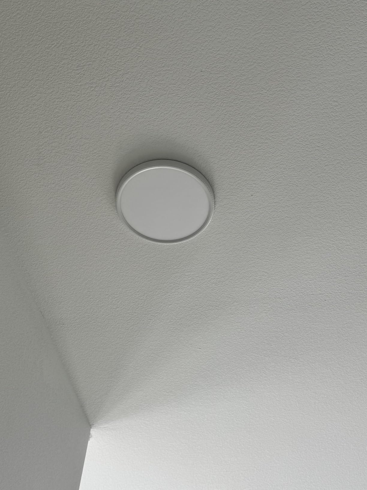 5CCT 3000k//3500k/4500k//5000k/6000k Selectable, Dimmable Led Flush Mount Ceiling Light, 20 Inch 5000LM Round Modern Flat Panel,Super Slim for Living Dining Kitchen Bedroom Room customer photo 2