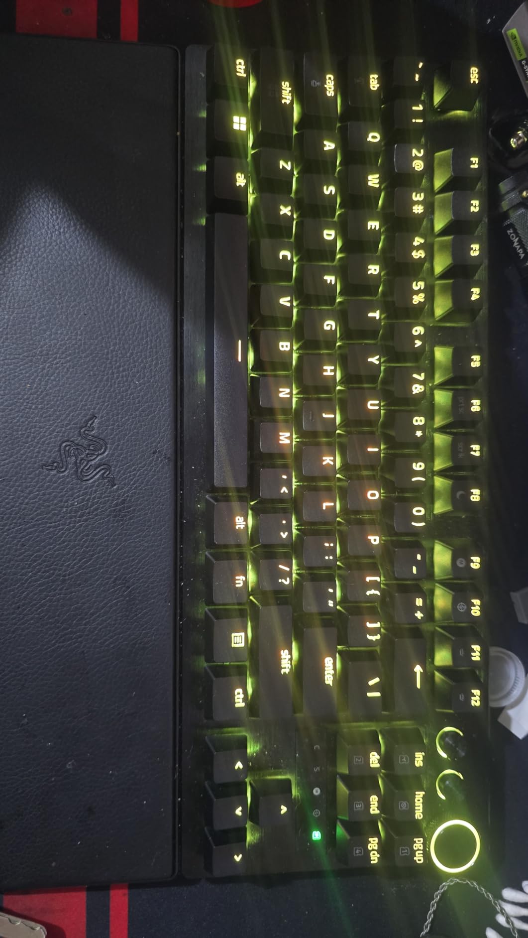 Razer Huntsman V3 Pro 8KHz Esports Gaming Keyboard, Analog Optical, Black | Gen-2 Analog Optical Switches, Rapid Trigger, Adjustable Actuation, Media Controls, PBT Keycaps customer photo 1