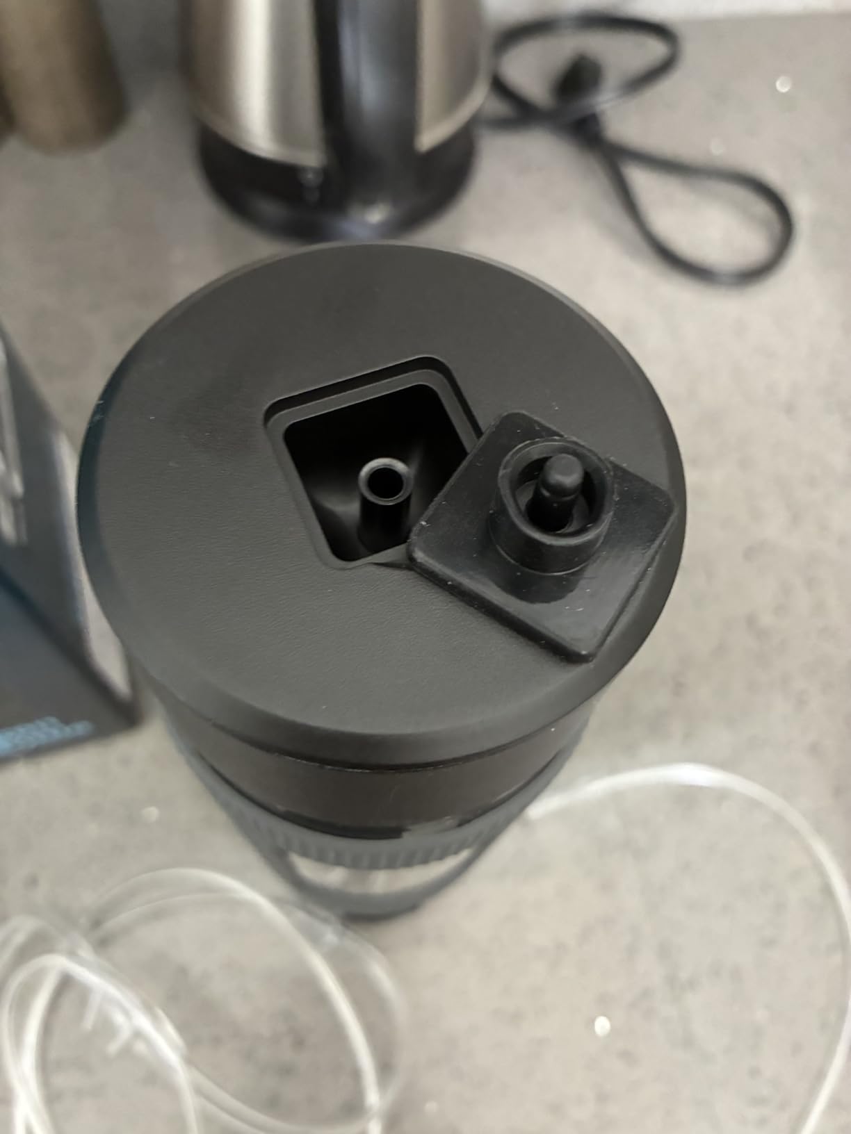 Hydrogen Water Bottle | 16.2 oz (480 ml) Hydrogen Water Generator | 6000 PPB Hydrogenator Machine | SPE/PEM Ionizer Generator (Silver) customer photo 1