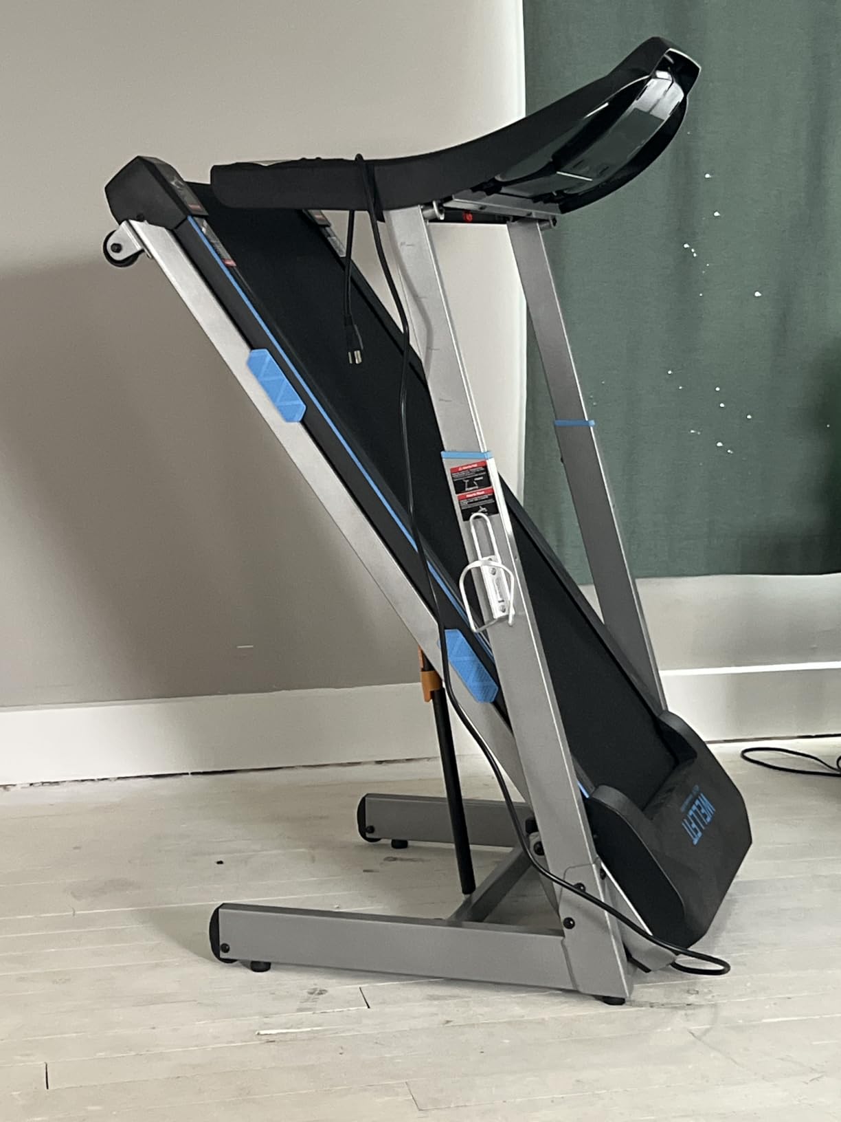 15% Auto Incline Foldable Treadmill, Heavy Duty Treadmills for Home | 400lbs Capacity, Voice Control, Bluetooth, Heart Rate Sensors, 4.0HP Motor, Folding Running & Walking Pad for Seniors, Home Gym customer photo 2