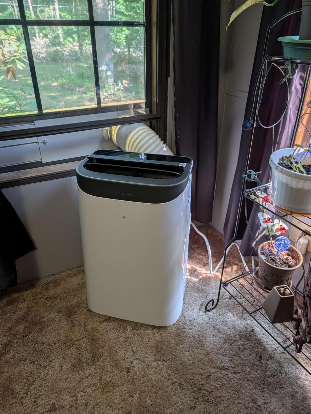 AC Infinity Smart Portable Air Conditioner 5-in-1, All-Season Cool & Heat | Auto-Switch Cool and Heat, Drainage-Free, Fan & Dehumidifier, WiFi App, Smart Home, Wireless Remote, 12,000 BTU, 600 sq. ft. customer photo 1