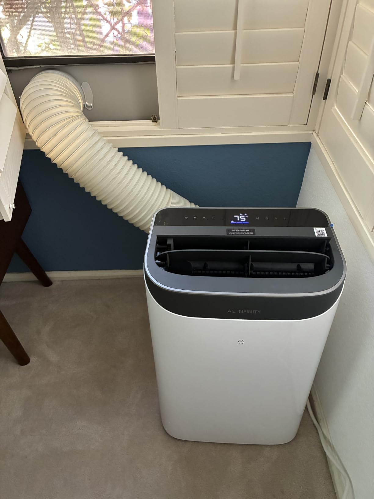 AC Infinity Smart Portable Air Conditioner 5-in-1, All-Season Cool & Heat | Auto-Switch Cool and Heat, Drainage-Free, Fan & Dehumidifier, WiFi App, Smart Home, Wireless Remote, 12,000 BTU, 600 sq. ft. customer photo 2
