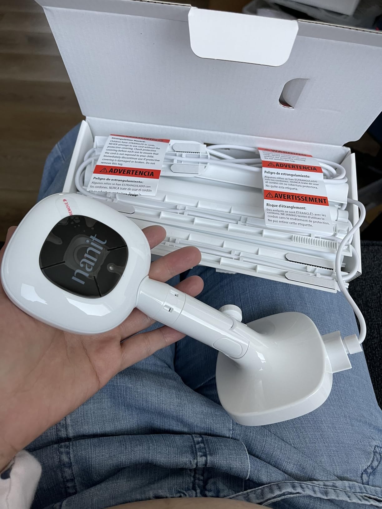 Nanit Smart Baby Video Monitor - Camera & Wall Mount - 1080p Wi-Fi Camera customer photo 2