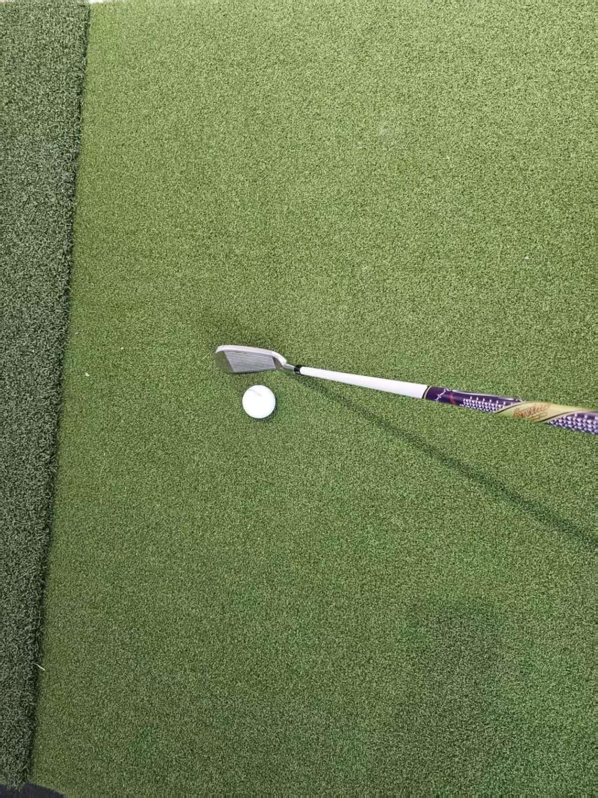 Fanshaw Premium Dual-Turf Golf Mat 5x4/6x4ft 40-50mm Thickened for Practice | Durable Golf Hitting Mat: Tee, Fairway & Rough Turf for Driving & Chipping, Indoor & Outdoor Backyard&Simulator Training customer photo 2