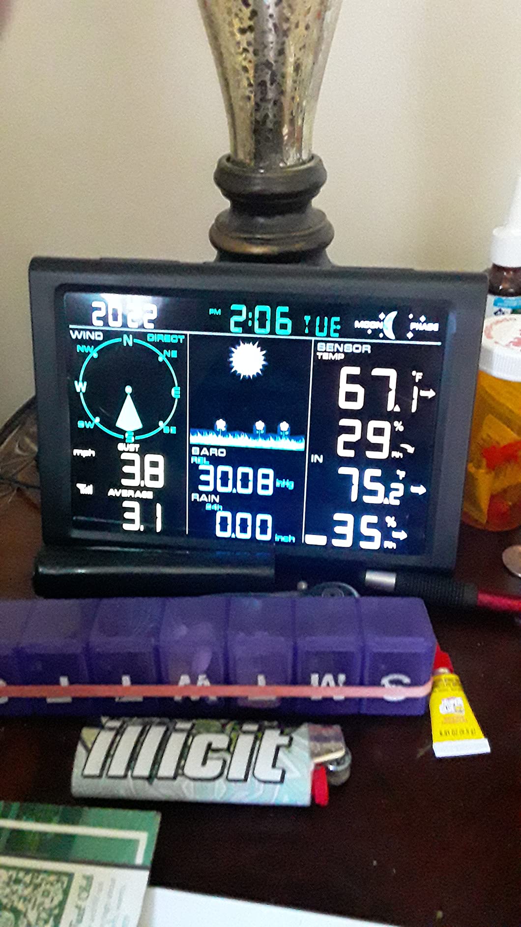 Sainlogic SA9 Plus Smart WiFi Weather Stations Wireless Sensor 24/7 Weather Forecast by Weatherseed AI, Wind Speed, Rain Gauge, UV customer photo 2