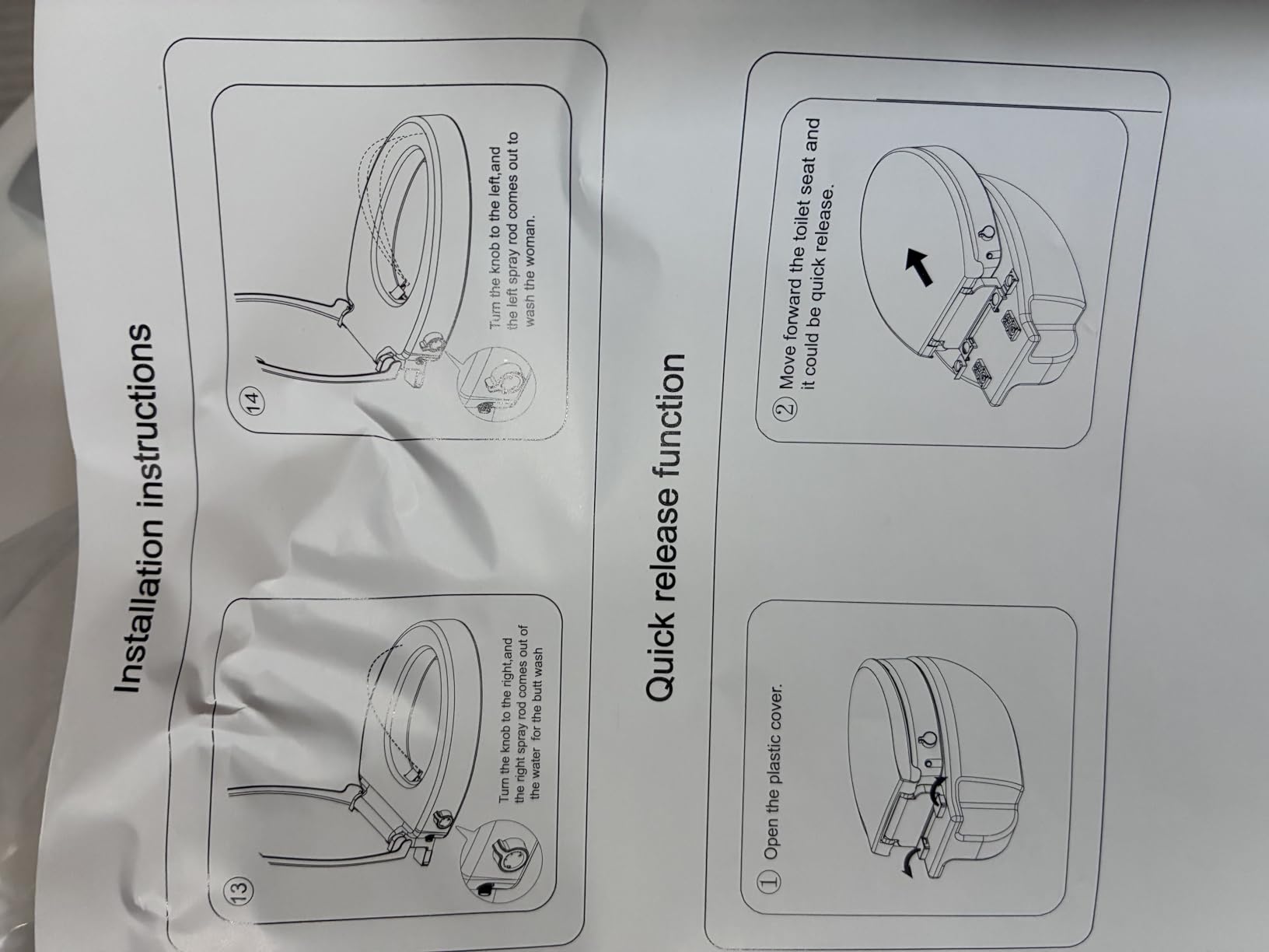 BIGCOW Raised Toilet Seat with Bidet for Seniors, Elongated | 3