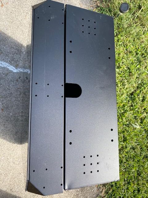 EV Charger Pedestal, Outdoor EV Charger Stand, Pedestal for Charging Station, Applicable to All Charging Case Styles, Floor Mounted, All Weather, Electric Vehicle Pile, Stainless Steel, Black customer photo 1