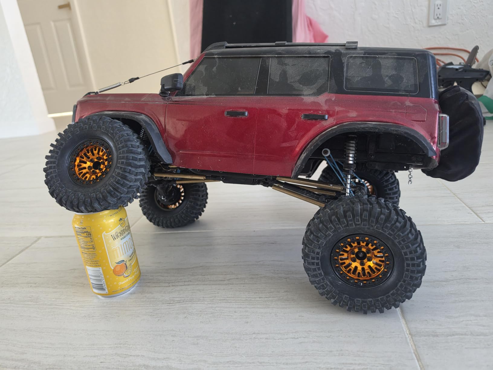 INJORA DRX 90mm Dual-rate Spring Oil Shocks for TRX4 SCX10 1/10 RC Crawler customer photo 2