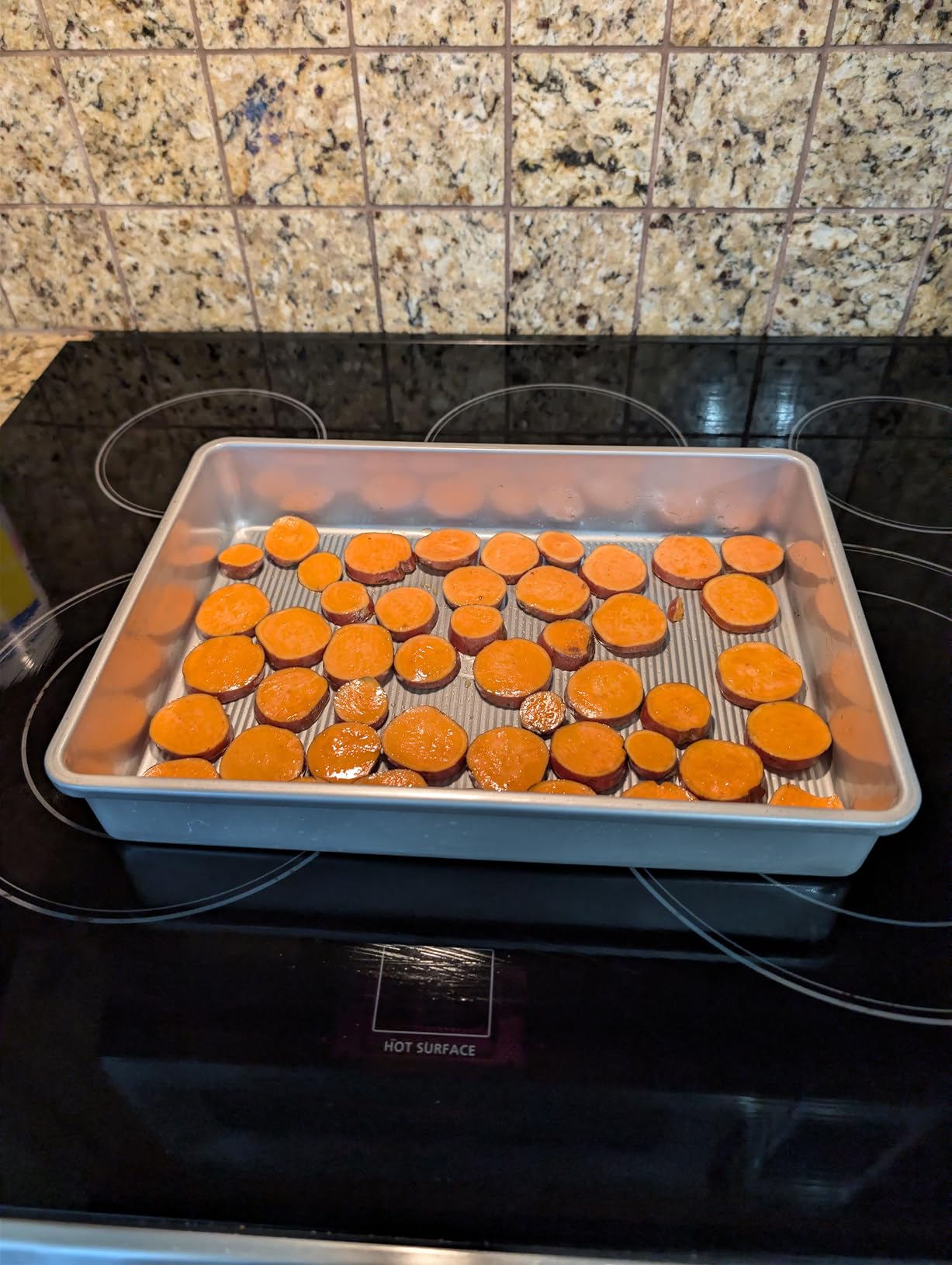 OXO Good Grips Non-Stick Pro Clear Coated Metal Bakeware Half Sheet Pan, Baking Sheet customer photo 2