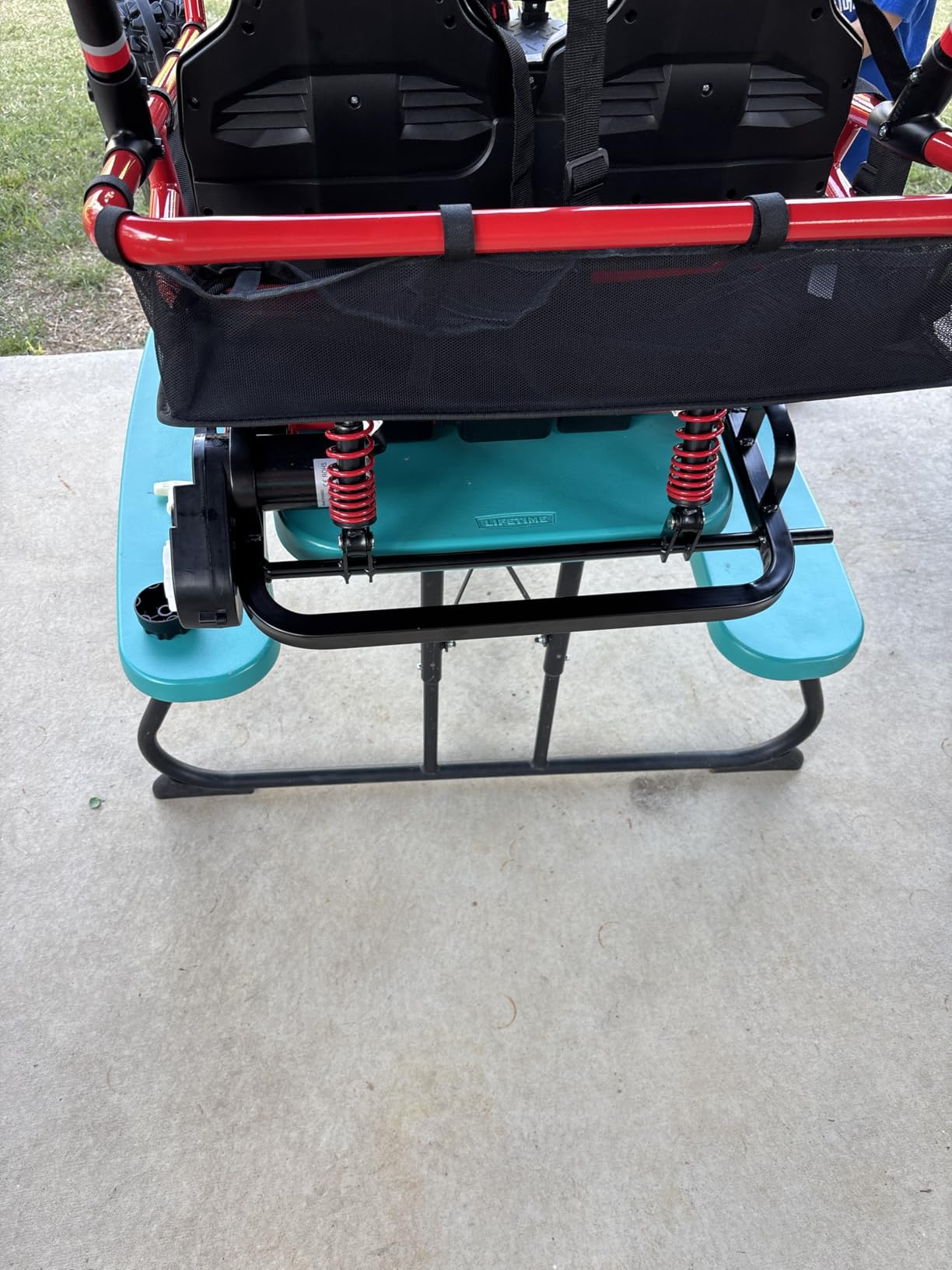 First Ride On 36V Kids Ride On UTV, 2-Seater 400W Electric Car for Kids 6+, 5-8 MPH Speed, 14