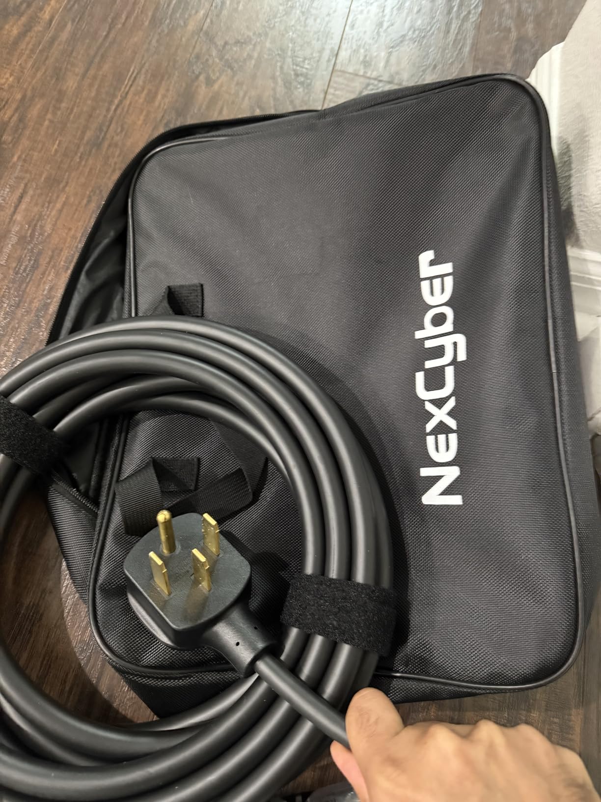 Level 2 EV Charger 32Amp with WiFi APP/Plug-Play, 240V NEMA 14-50P Plug, 25FT Cable with ETL Certified, Portable Electric Vehicle Charging Stations EVSE J1772 Connector (32) customer photo 2