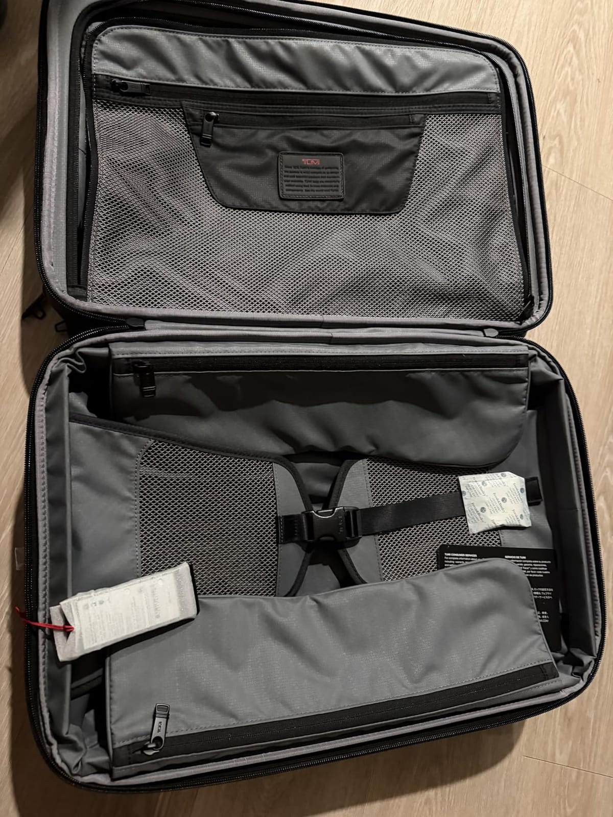 Tumi Alpha Dual Access Expandable Carry-On Luggage, Ballistic Nylon customer photo 2