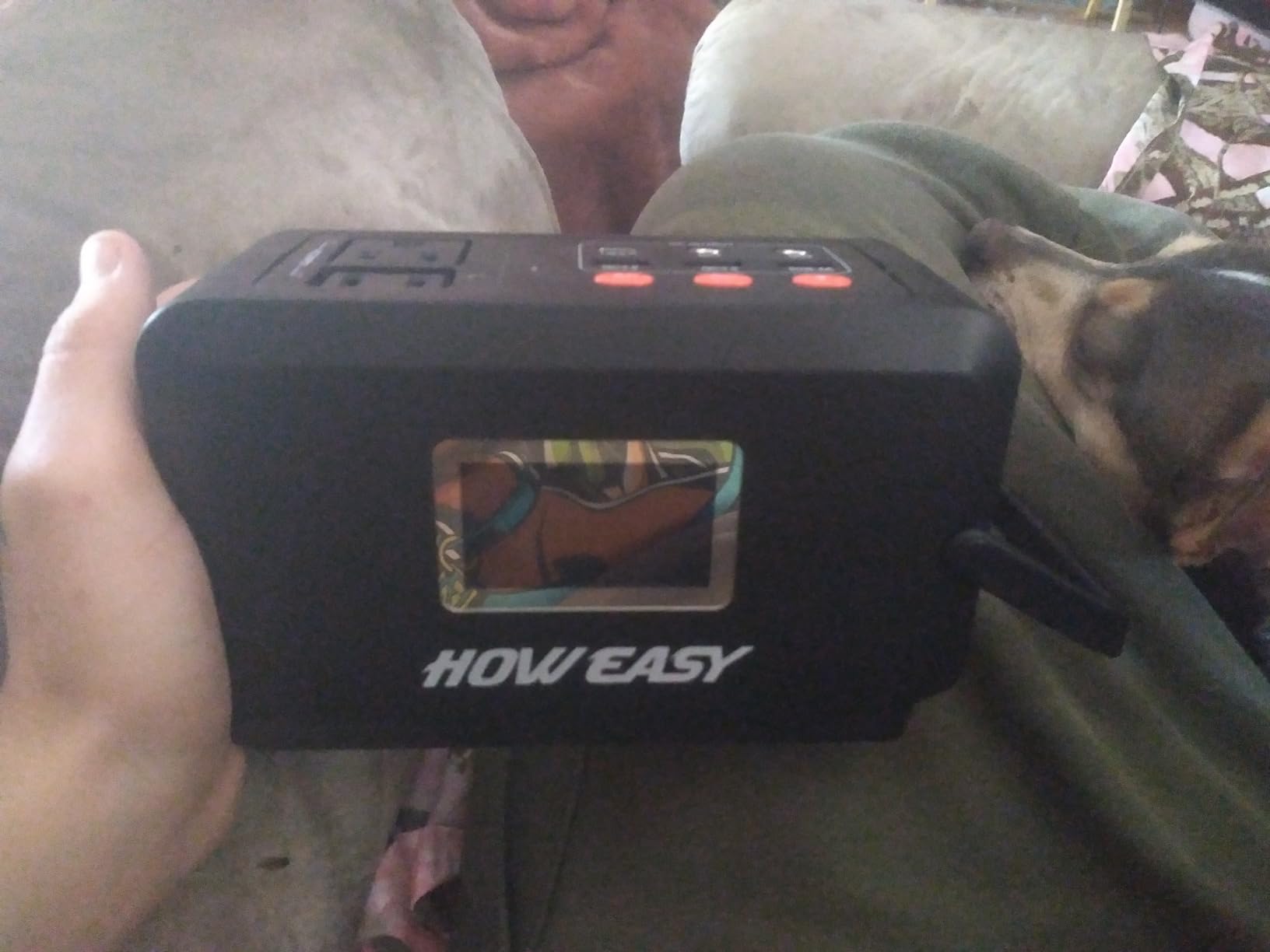 HOWEASY Portable Power Station 300W, Solar Generator 222Wh | 110V Pure Sine Wave AC Outlet & 65W USB-C Fast Charge for Camping, CPAP, Home Emergency, Travel (Solar Panel Not Included) customer photo 2