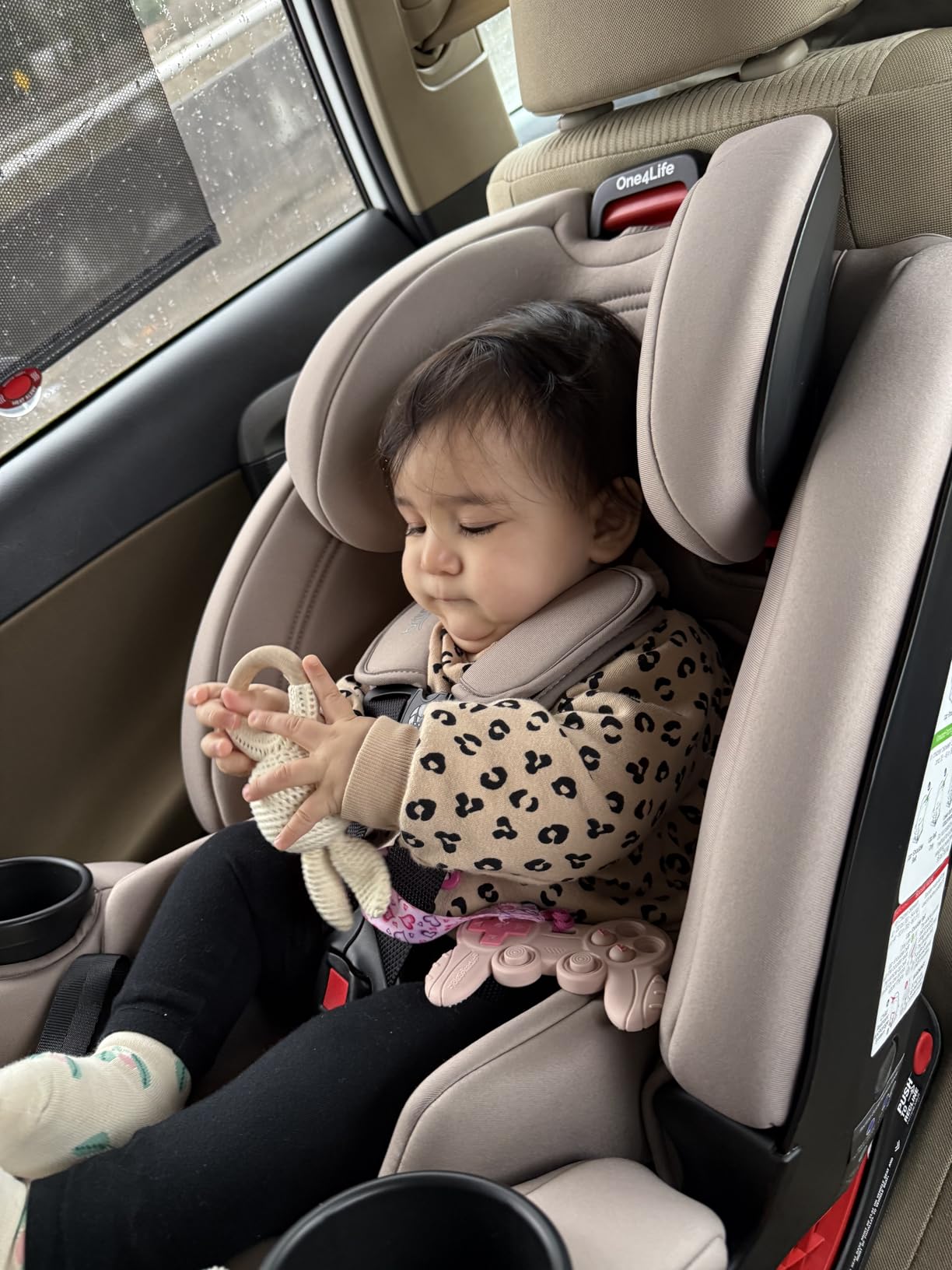 Britax One4Life All in One Car Seat, Up to 10 Years of Use - Teak | Rear & Forward Facing and Booster Mode; Extended Rear-Facing; Easy Installation With ClickTight, Breathable SafeWash Fabrics customer photo 2